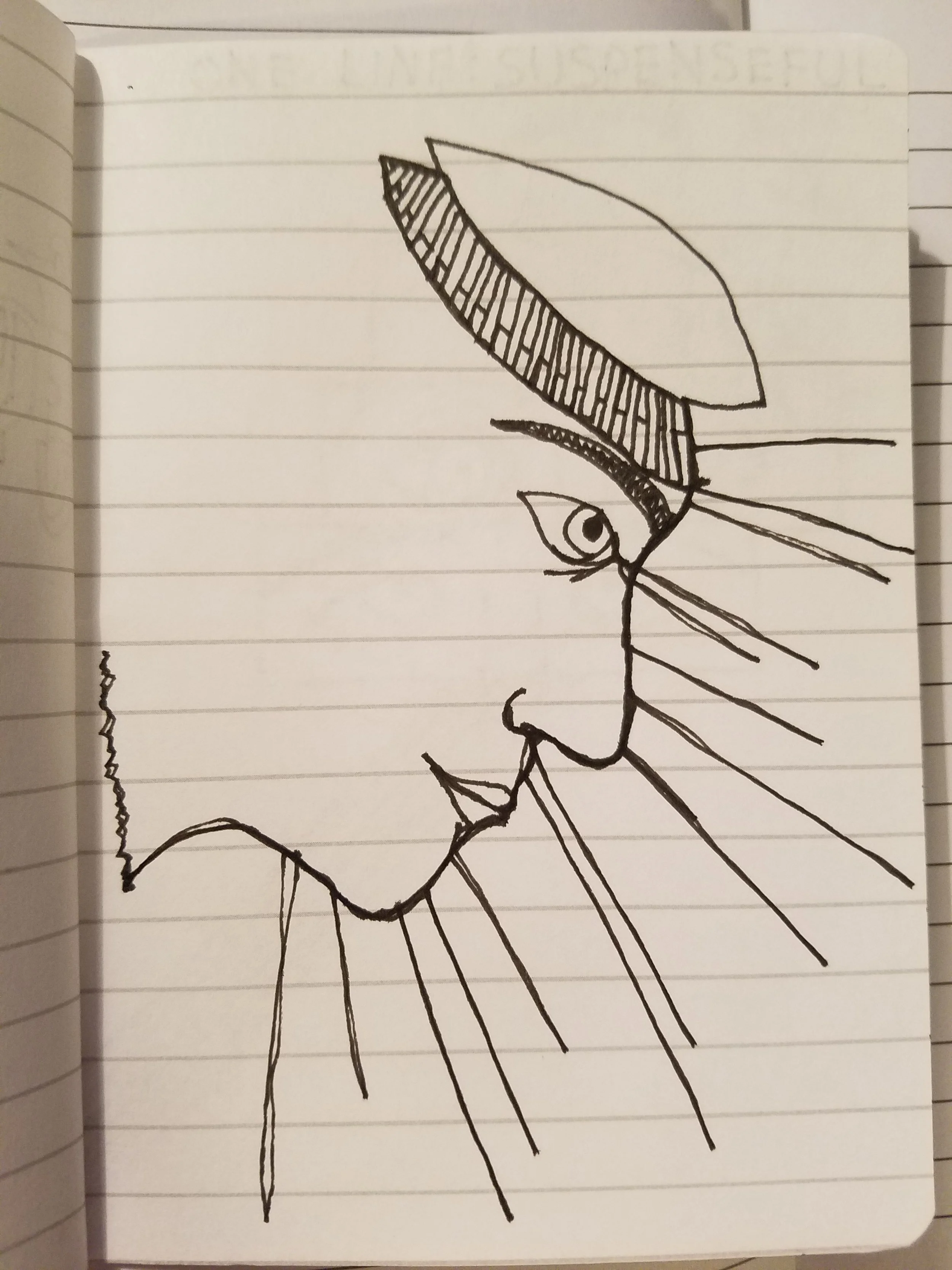 ONE LINE: SUSPENSEFUL