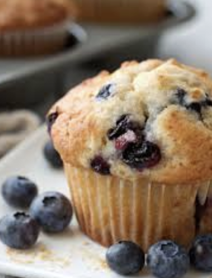 Blueberry Muffins (4)-Preorder for 4/19 delivery