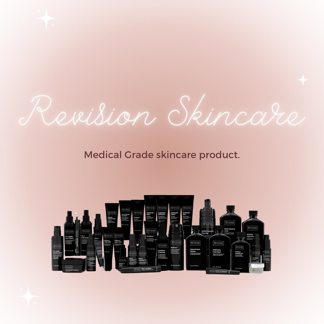 ✨Revision Skincare✨
New medical grade skincare alert 🚨!! Now available at J&rsquo;esthetics Beauty Bar and IV Hydration! Swipe on to read more 💕 
&mdash;&mdash;&mdash;&mdash;&mdash;&mdash;&mdash;&mdash;&mdash;&mdash;&mdash;&mdash;&mdash;&mdash;&mda
