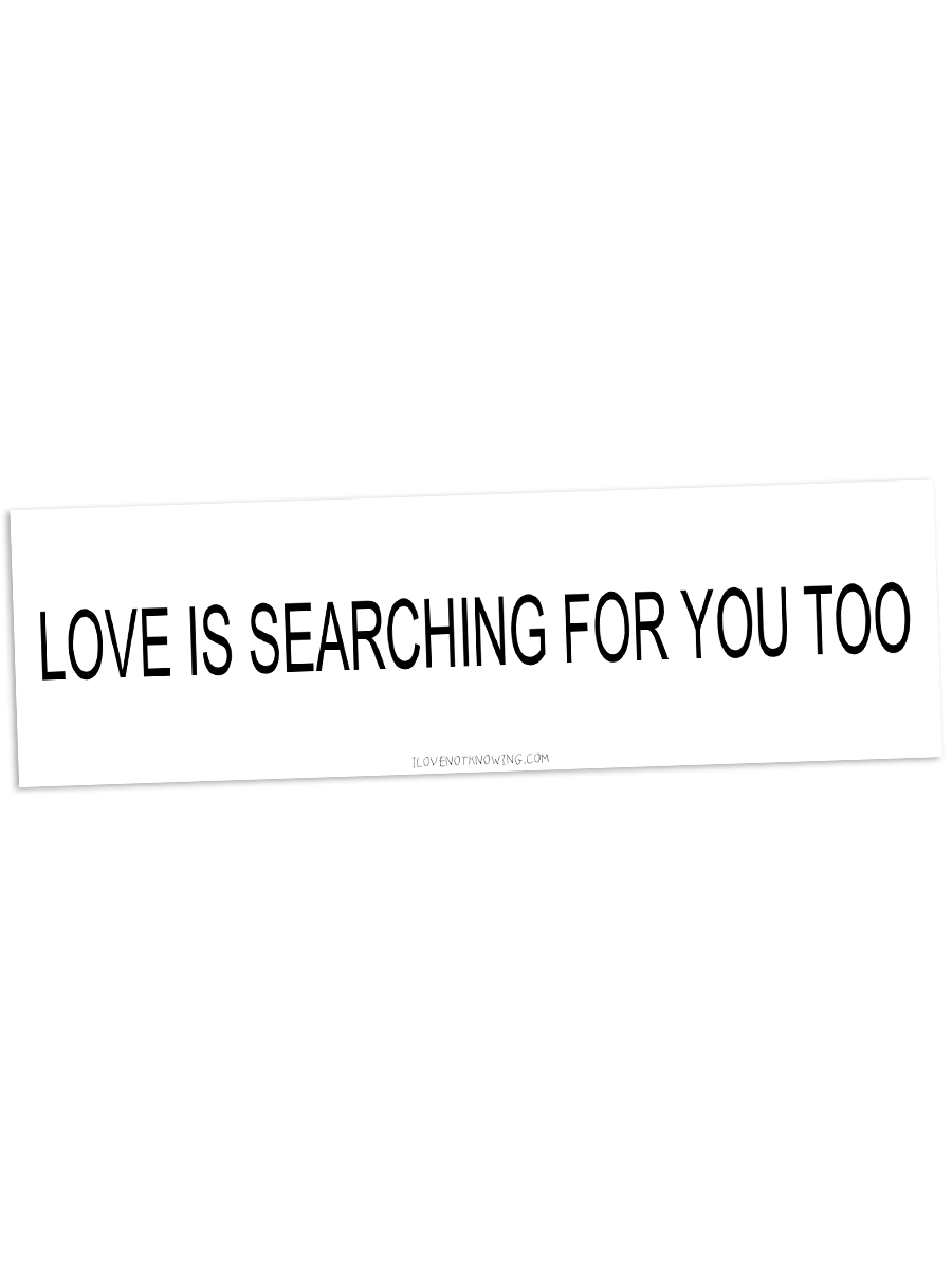 LOVE IS SEARCHING
