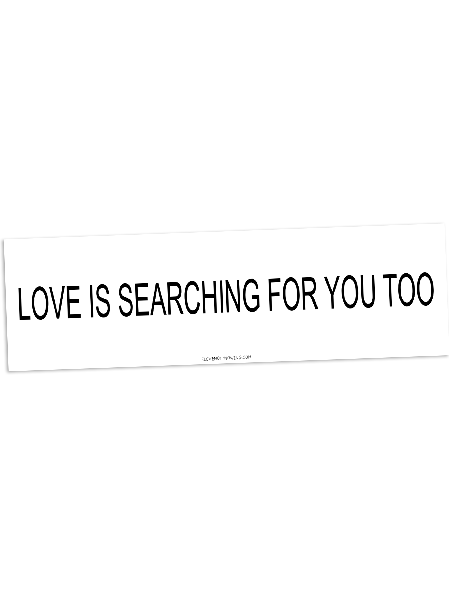 LOVE IS SEARCHING