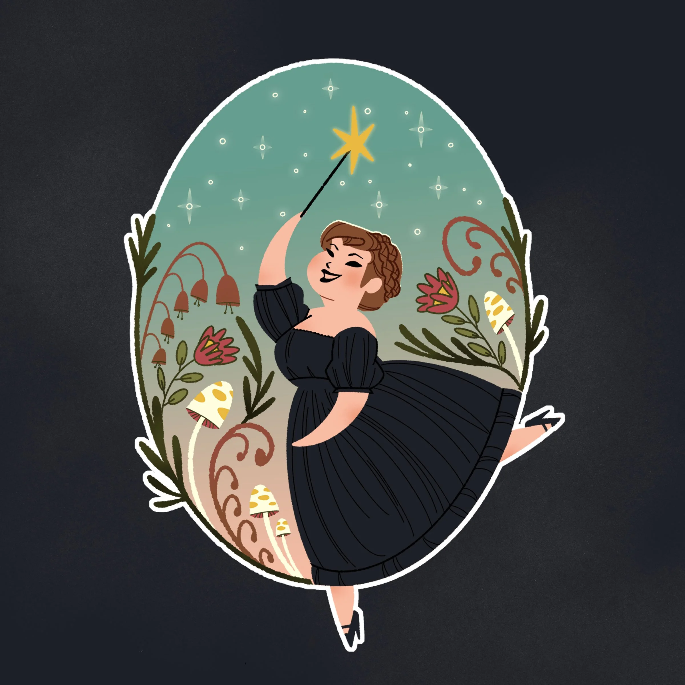 The Burn Out Fairy logo 