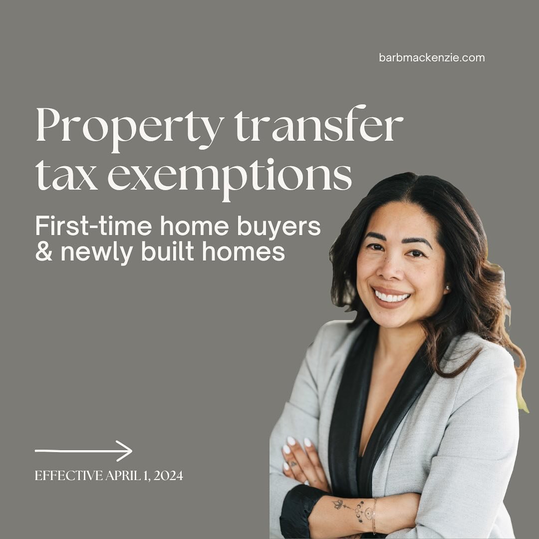 BC unveils a tax break for first-time homebuyers &amp; rental housing developers.

👉🏾 Swipe to read more.