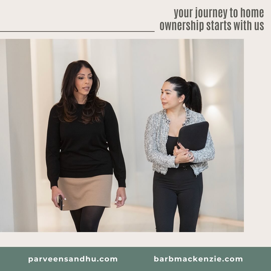 Teaming up with @parveen.realestate, a seasoned realtor, and @mortgages_bybarb, a savvy mortgage specialist, is the ultimate winning combo to turn your dream of homeownership into a reality. 

Their expertise and dedication ensure a seamless journey 