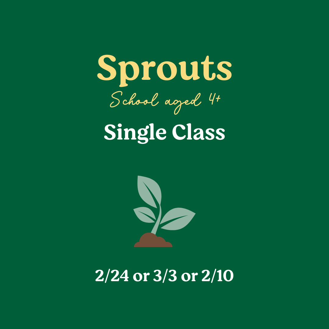 Sprouts School aged Single Class