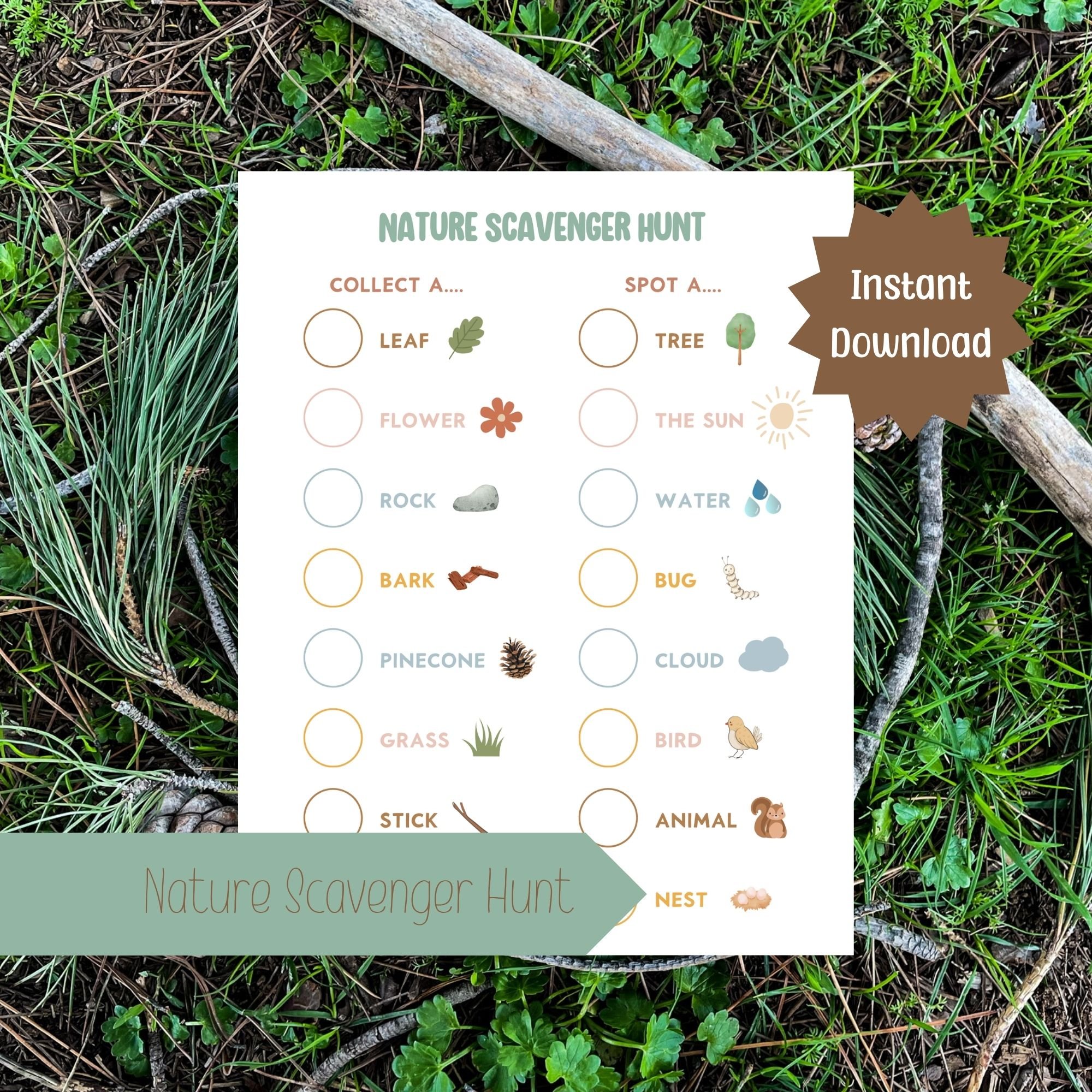 Nature Scavenger Hunt