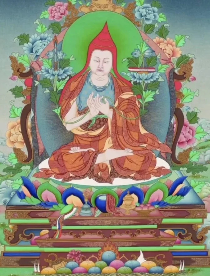 Jamgon Mipham Rinpoche, author of the Wang Du (Great Cloud of Blessings), the Tashi Gyaypa (Eight Auspicious Ones), and the Shower of Blessings Guru Yoga.