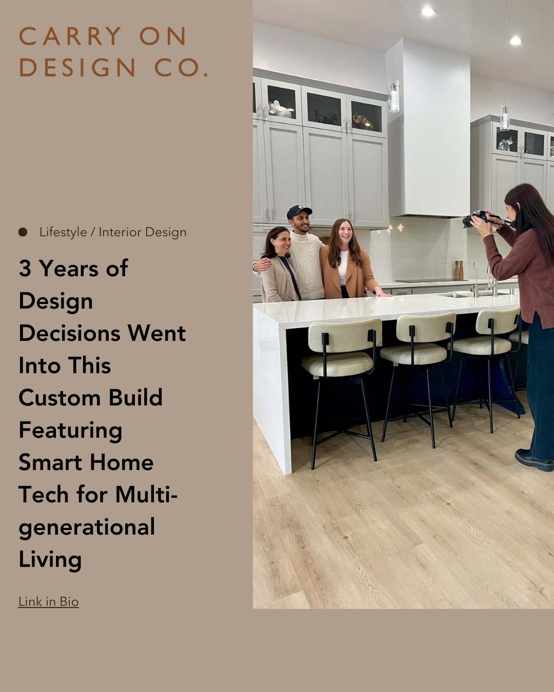 Interior Design Selection for Custom Build