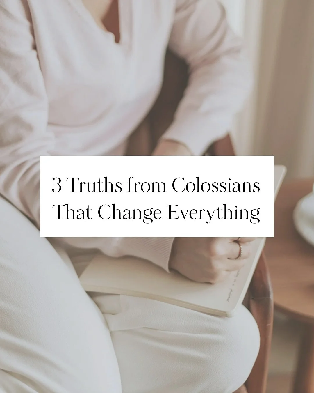The book of Colossians is more than ancient words &mdash; it&rsquo;s a letter that still speaks to the weary, the curious, and the hopeful.

In the first episode of The Dwelling Place&rsquo;s new season, we&rsquo;re unpacking 3 truths that can reshap