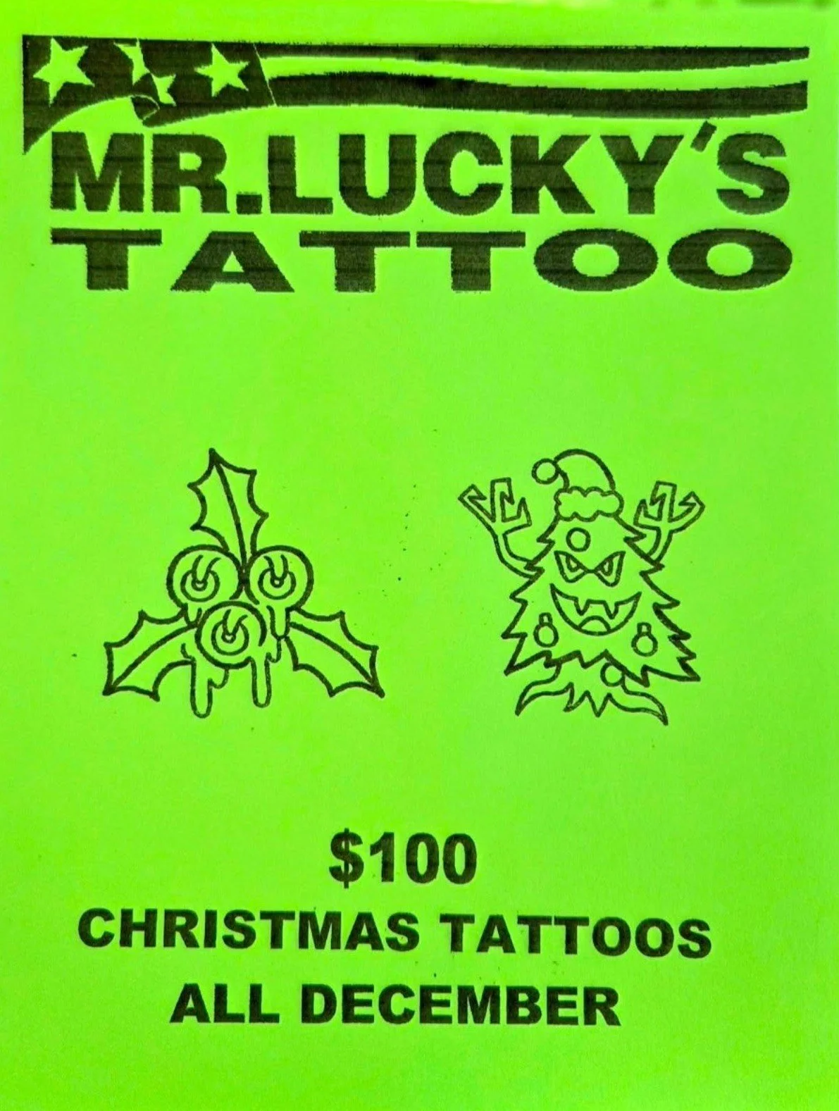 December Tattoo Special