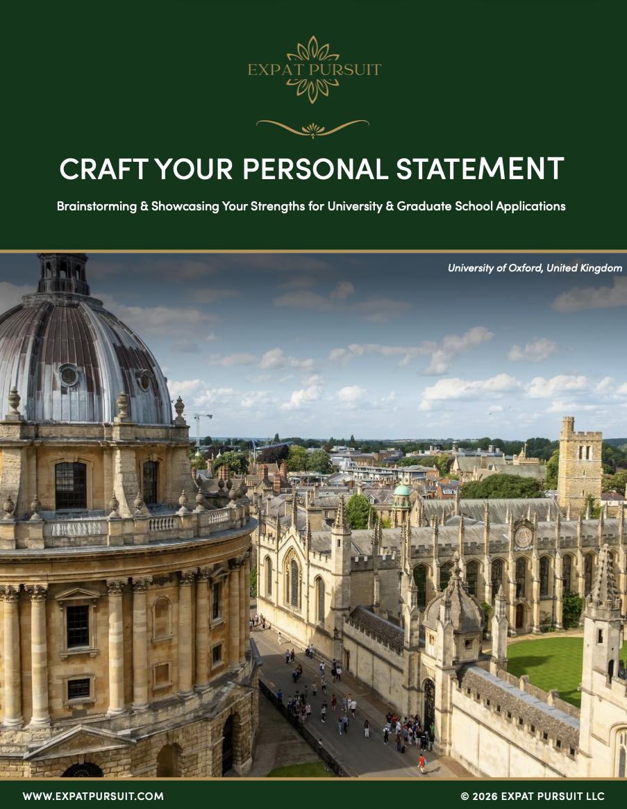 Craft Your Personal Statement: Brainstorming & Showcasing Your Strengths for University & Graduate School Applications