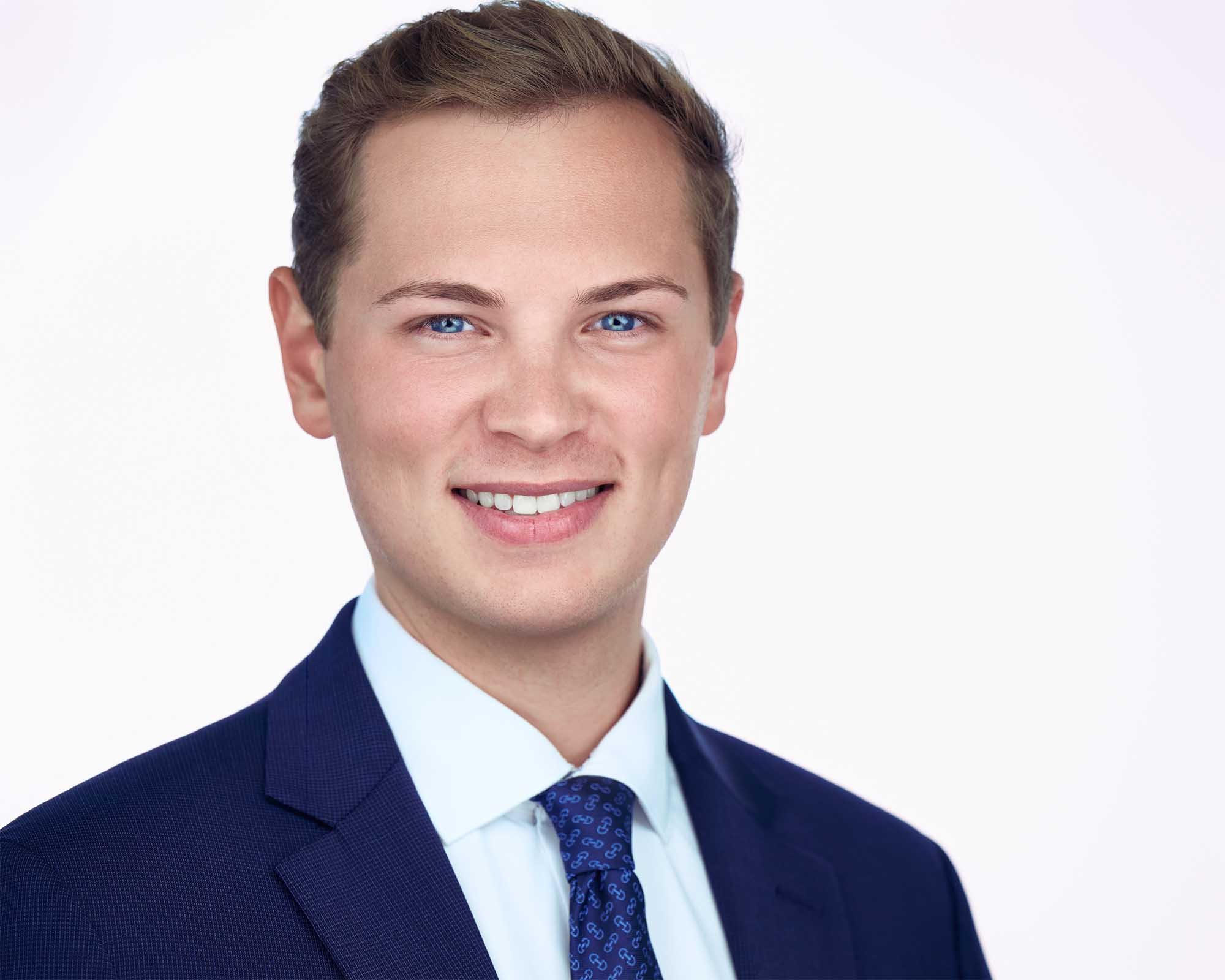 Corporate executive headshot professional suit Cincinnati business photographer