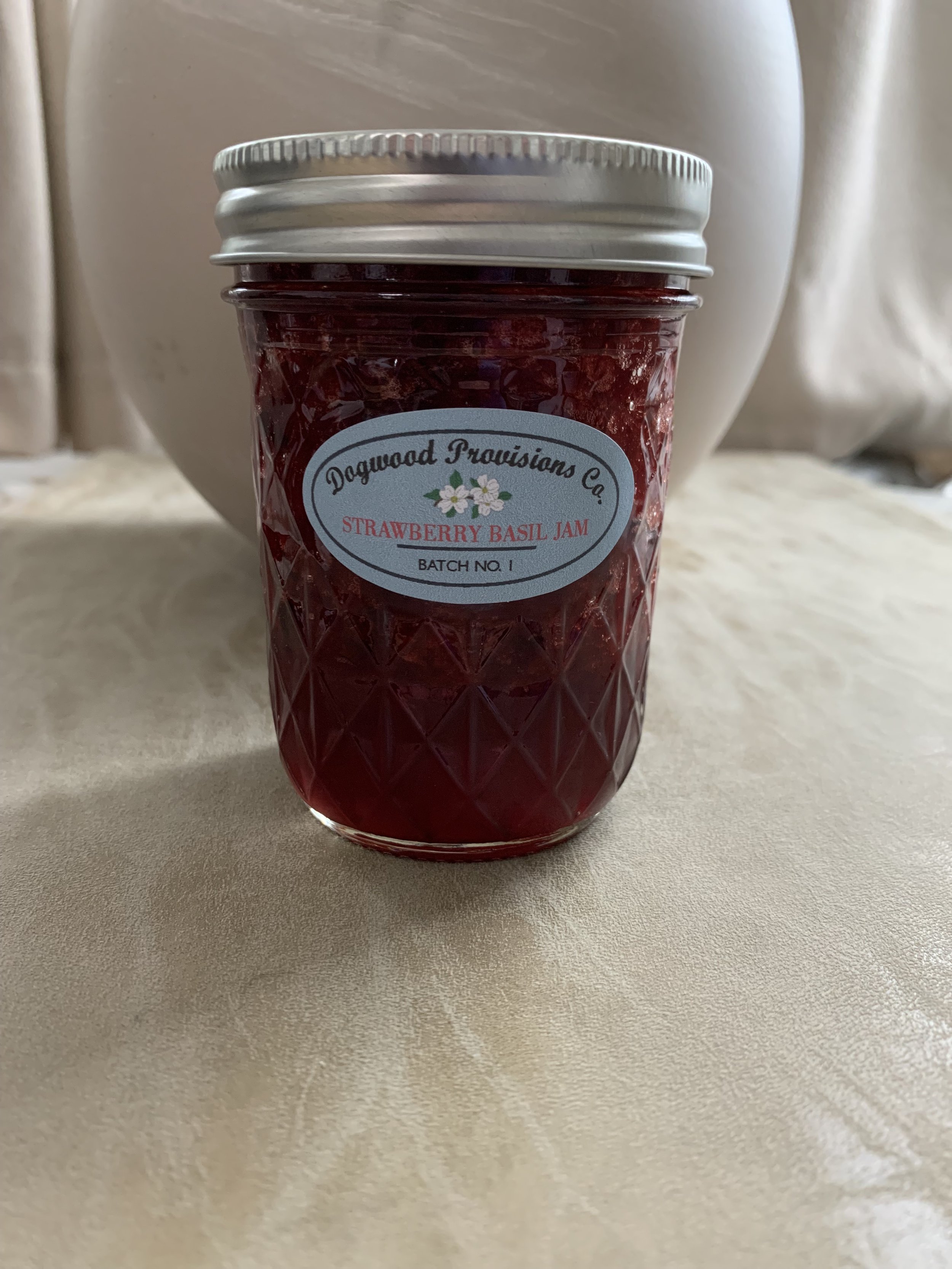 Strawberry Basil Jam