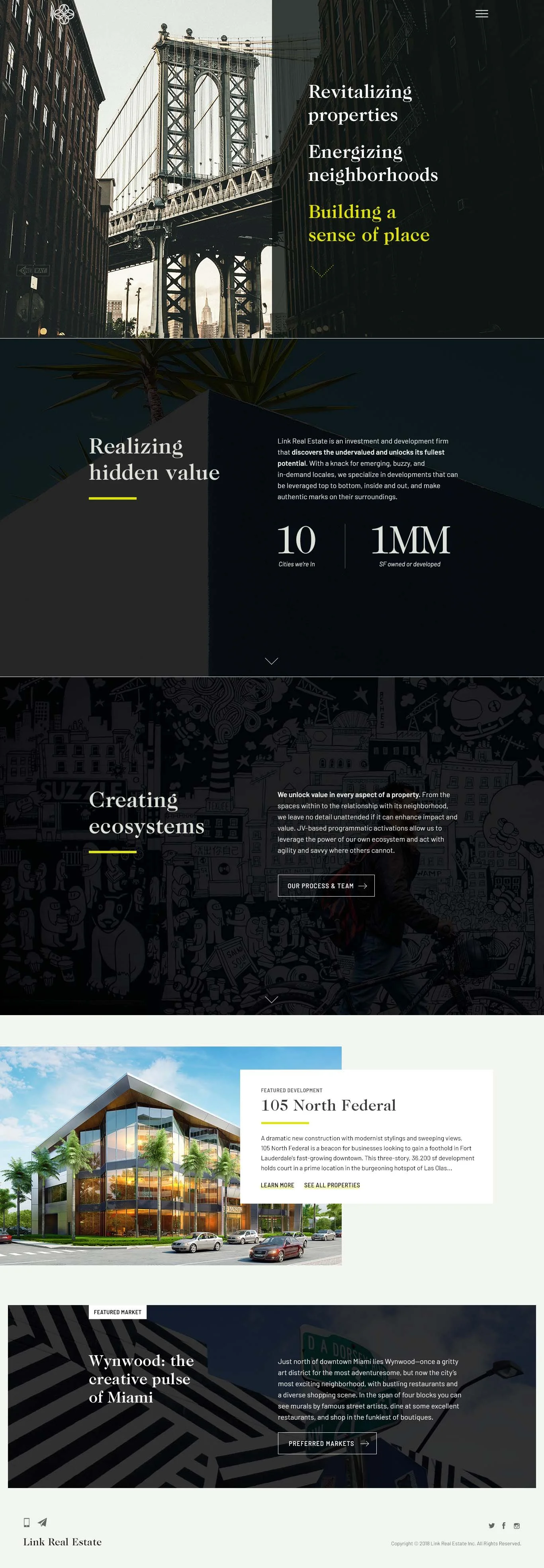 Link Real Estate - Homepage