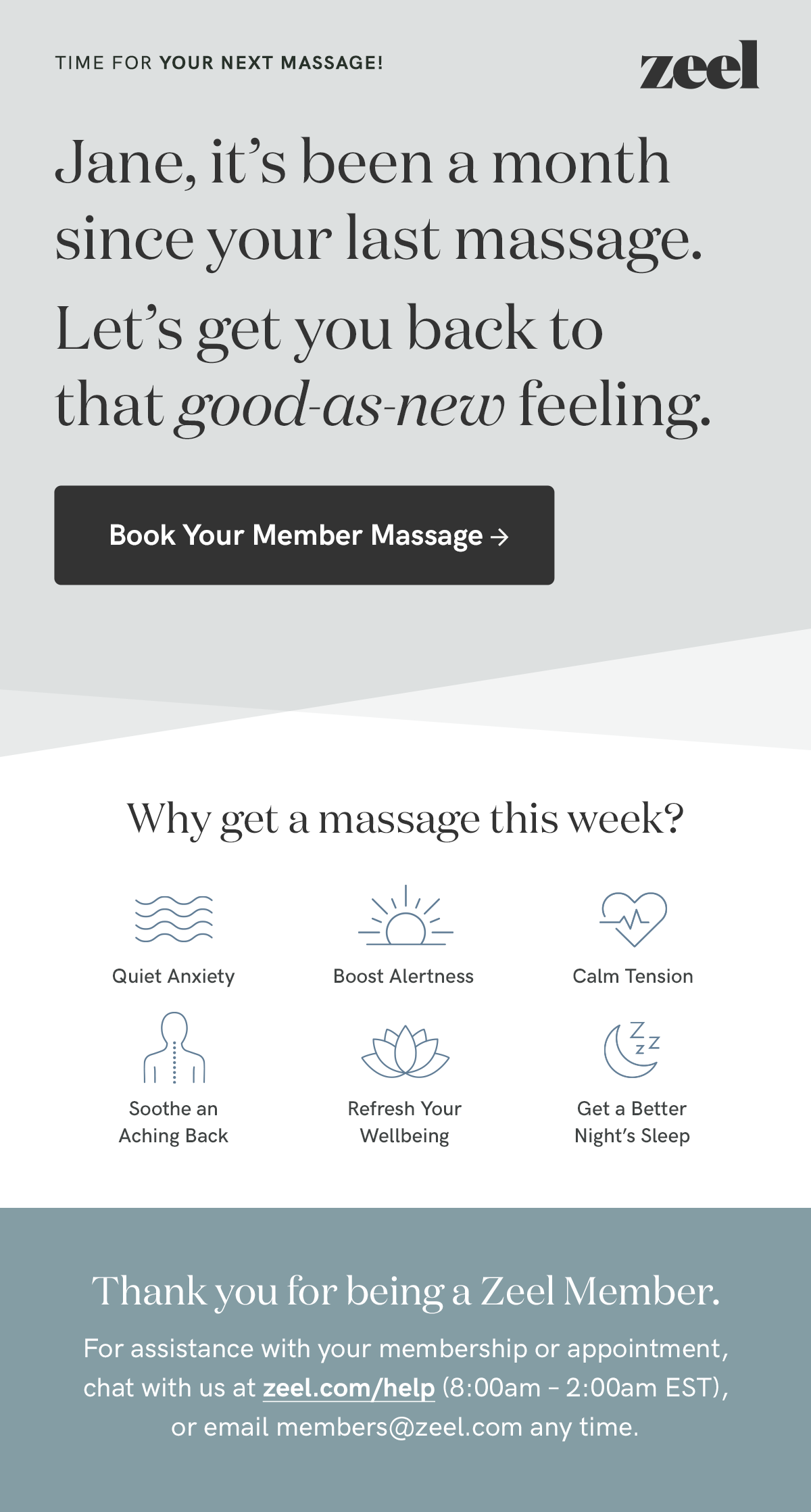 Automated reminder email