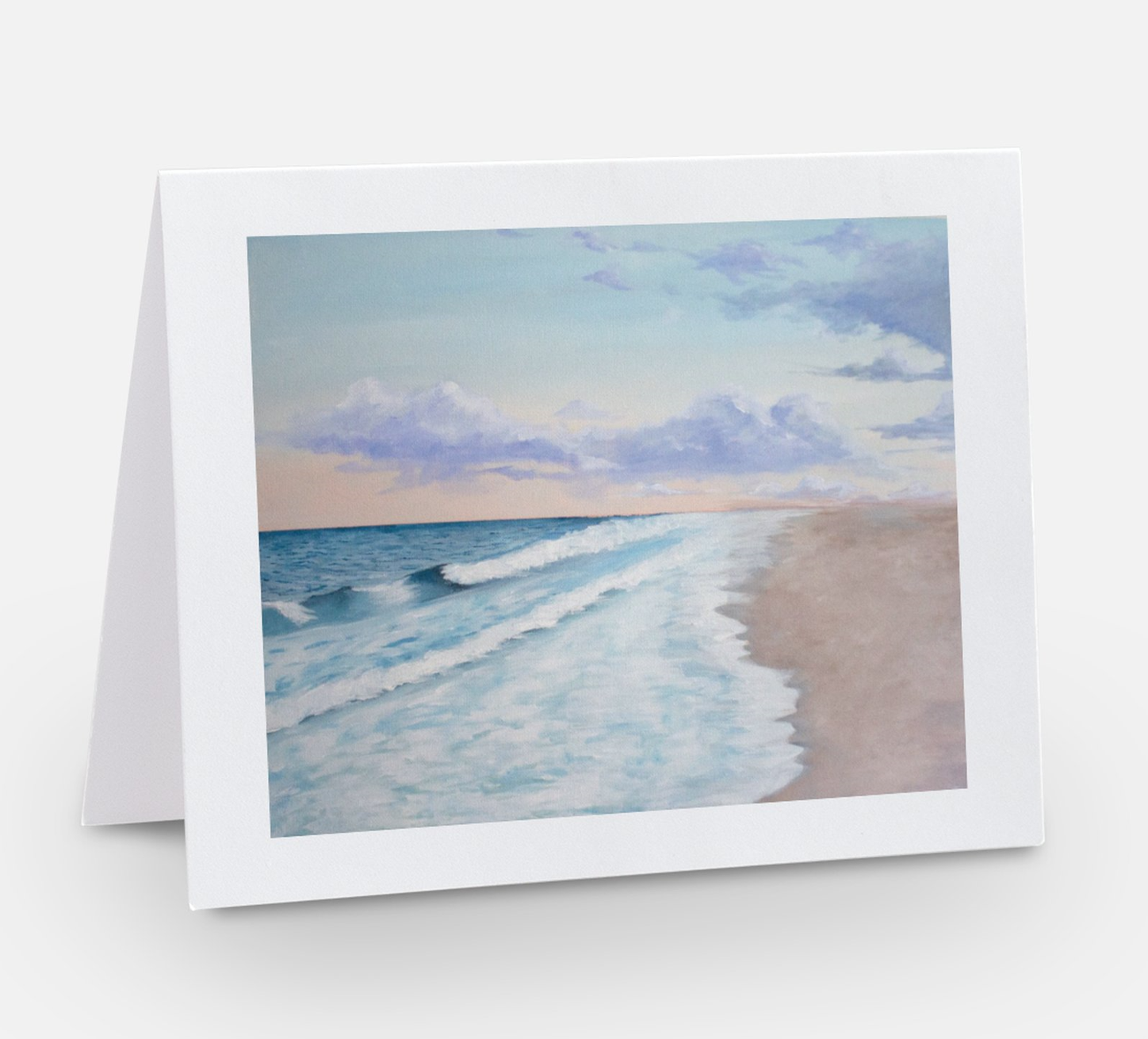 Atlantic Sunset Note Card