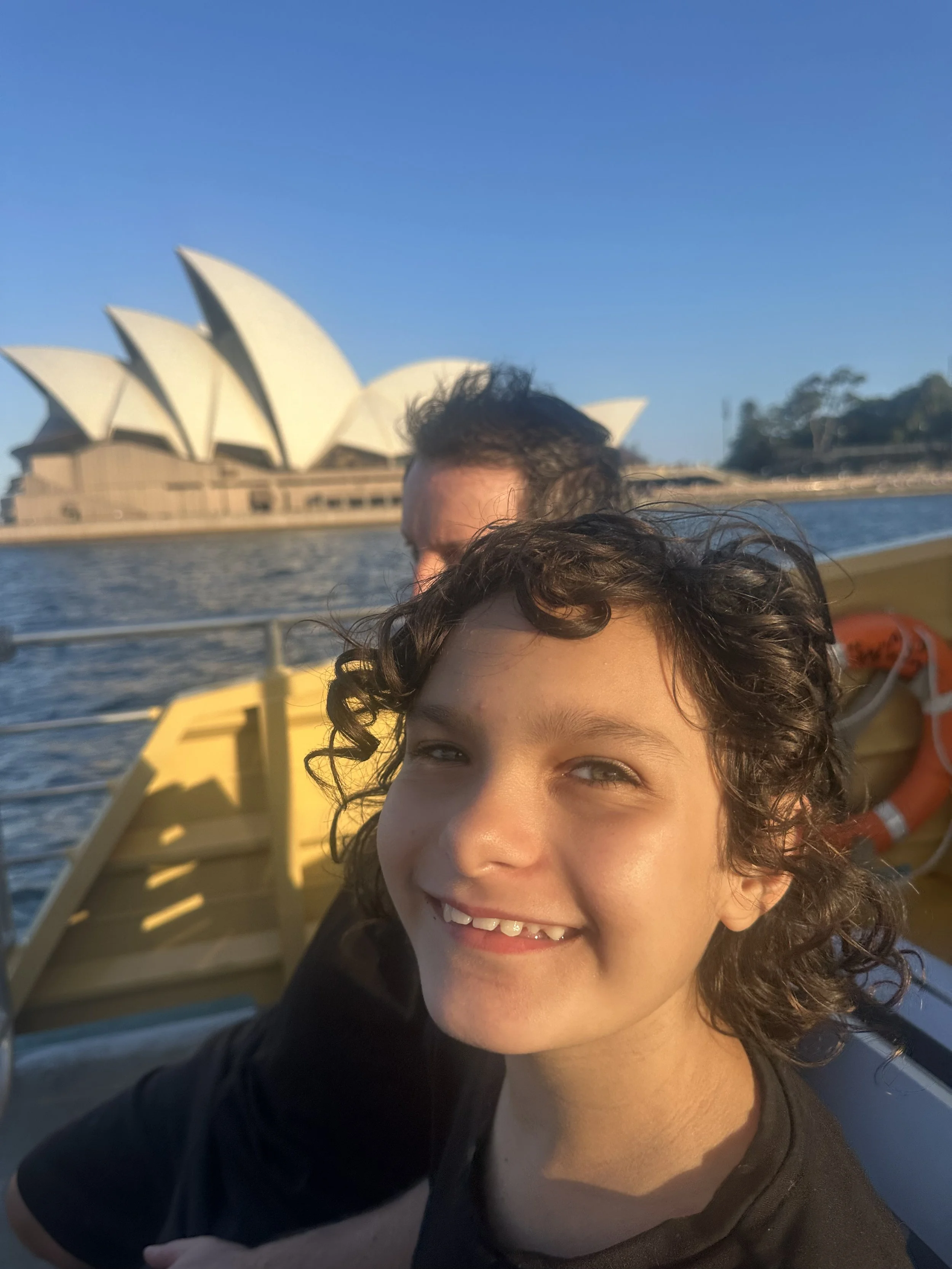 Hayley's going to Manly on the ferry