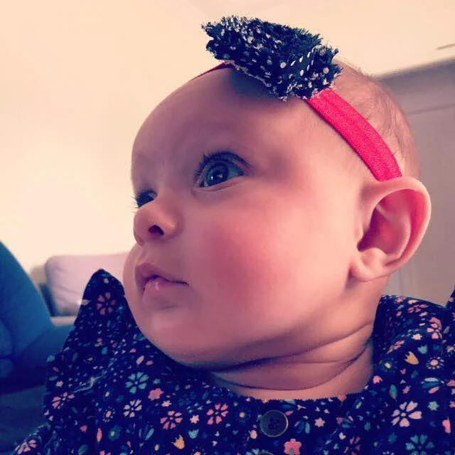 Watching Daniel Tiger at 6 months old
