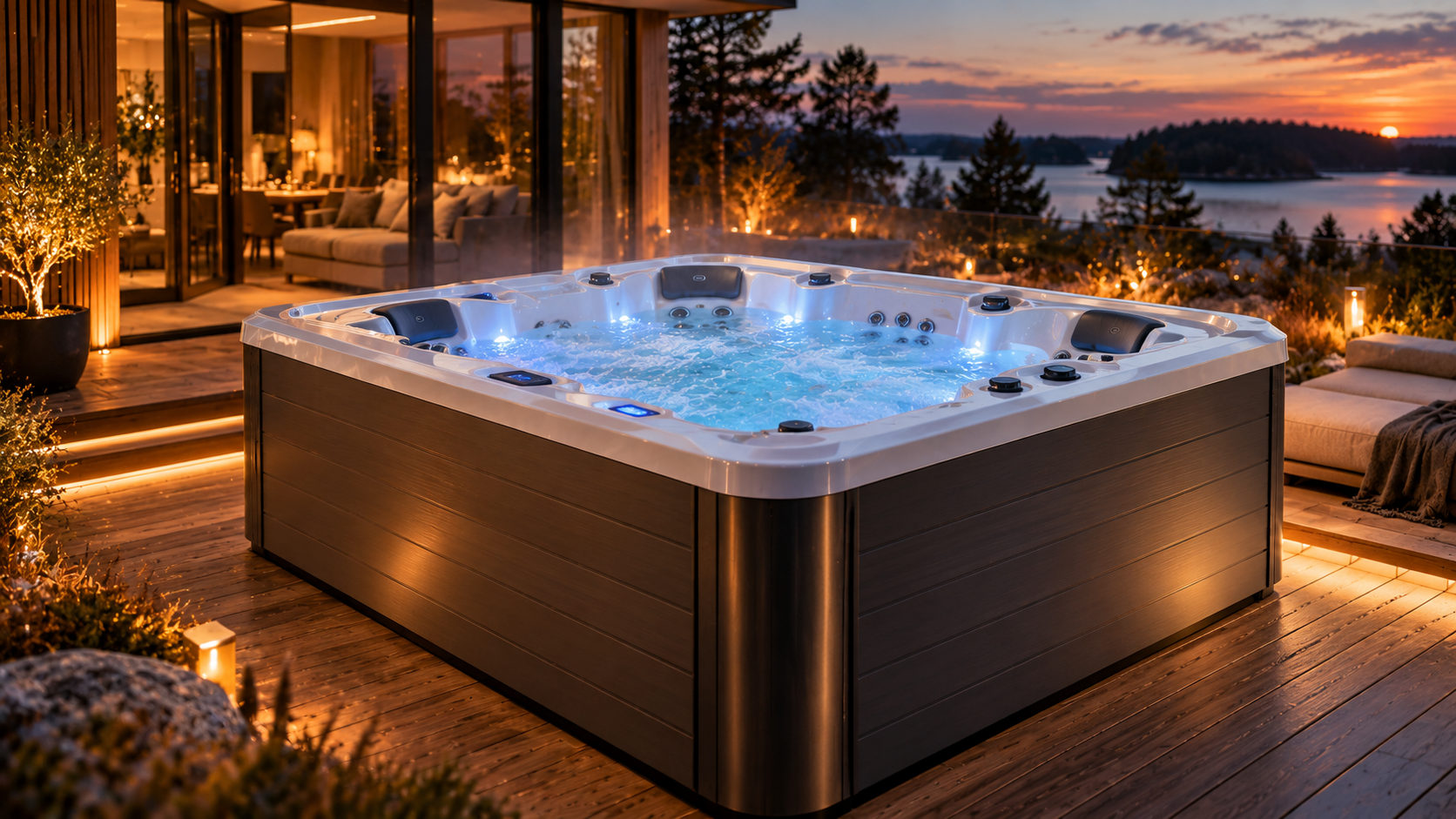 Välimullivann terrassil – aastaringne kodune SPA ja minibassein