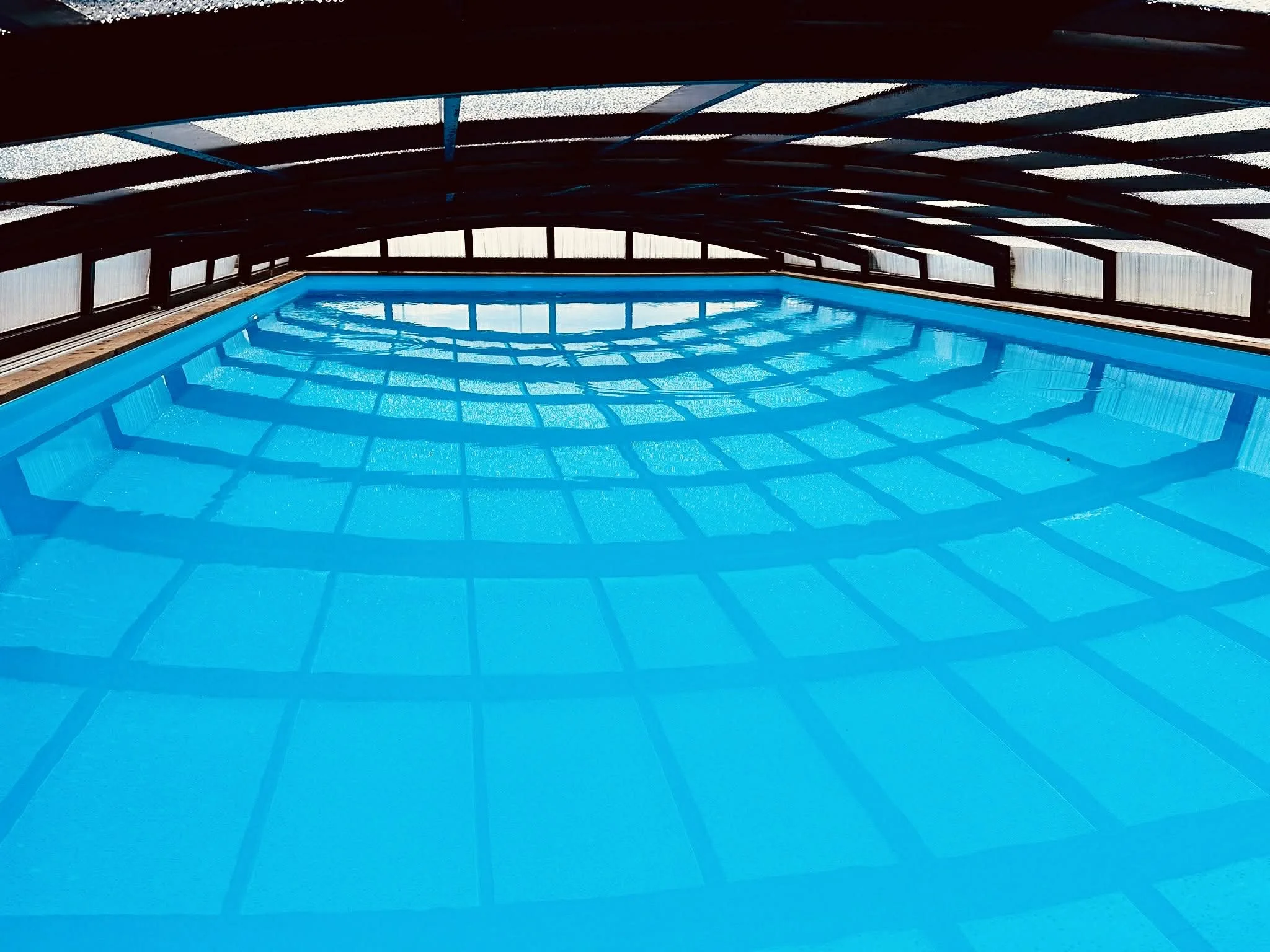 Terasmoodul bassein paigaldatuna kliendile