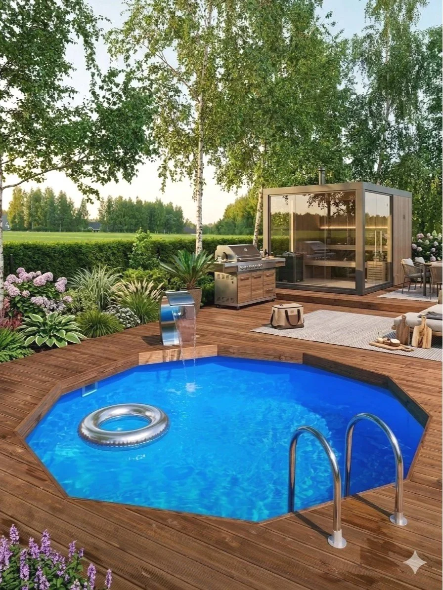 Aastaringne bassein 3.6 m – soodne metallseinaga aiabasseinikomplekt