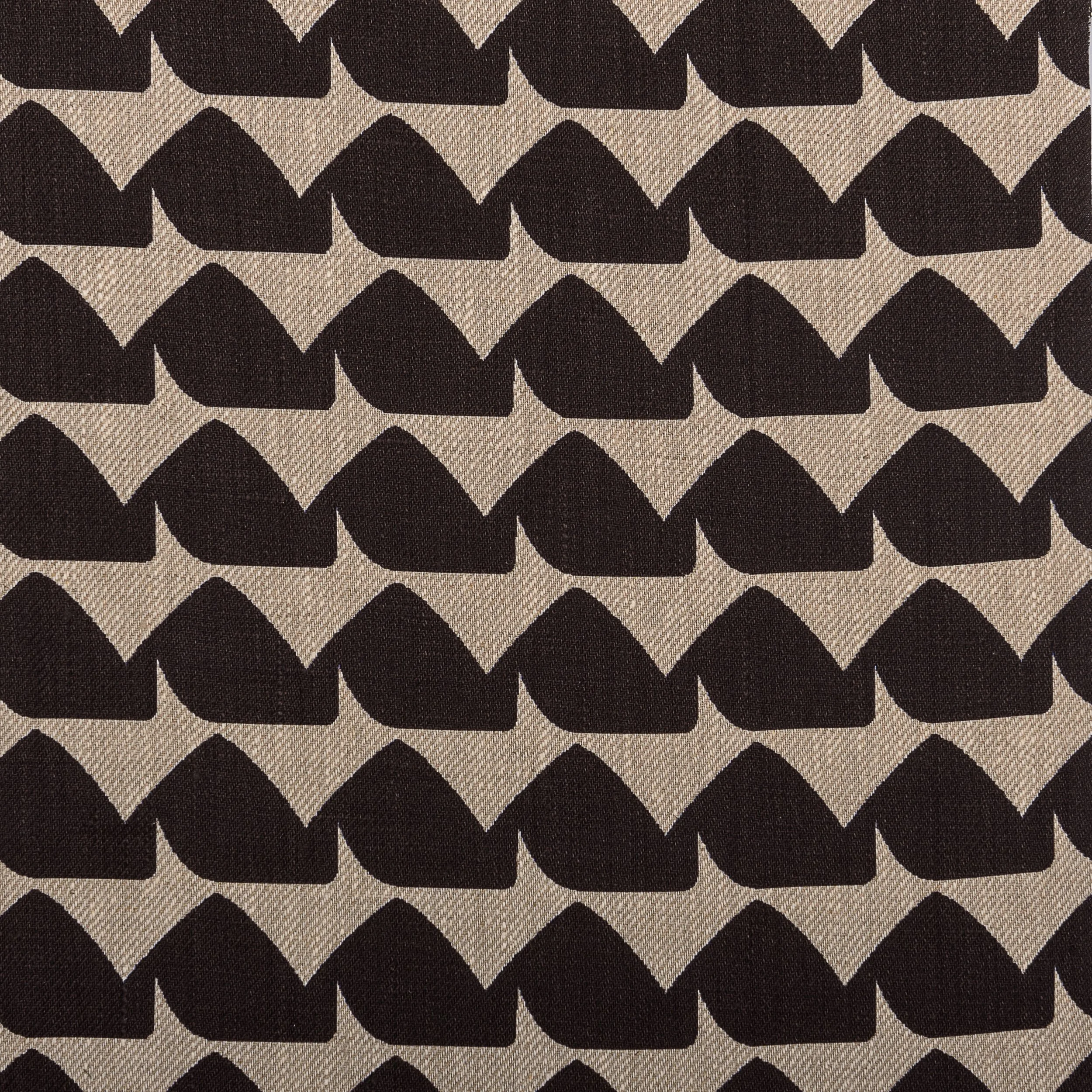 Holding Hands Large: Black/Linen