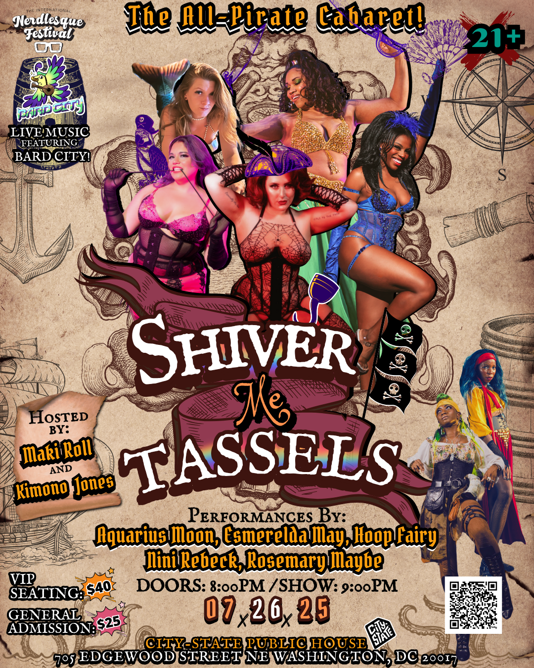 Shiver Me Tassels