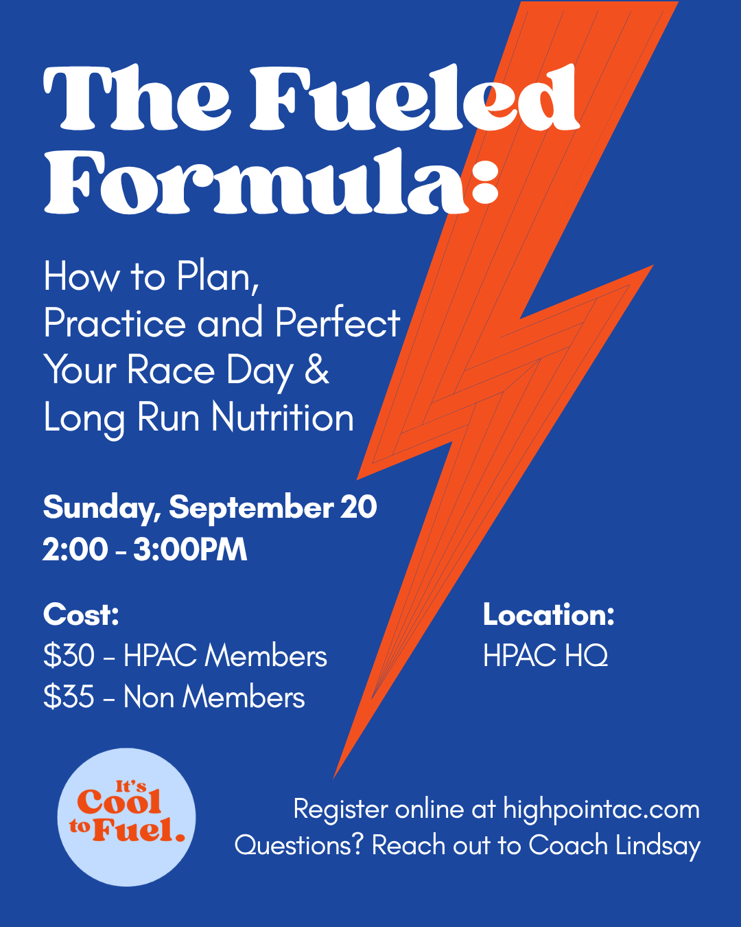 The Fueled Formula: How to Plan, Practice, and Perfect your Race Day and Long Run Nutrition