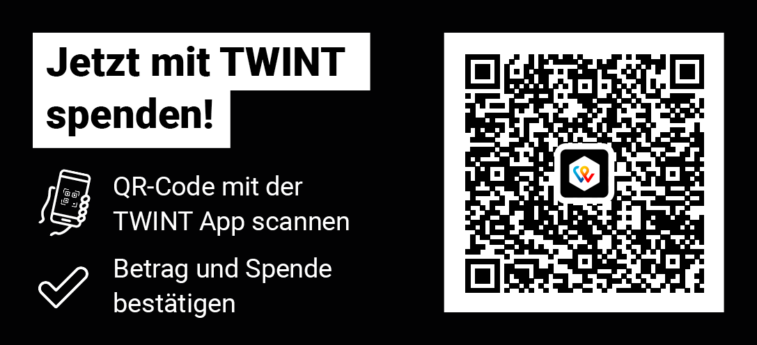 Freunde Serengeti Schweiz Twint Spende