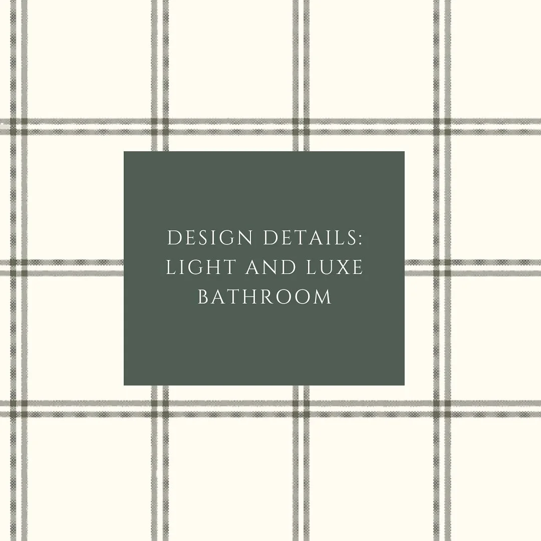 The main goal of the primary bathroom vibe at #maison1975 is a &ldquo;modern Parisian hotel&rdquo;. We want people to feel like they&rsquo;re living in a hotel and get to experience 5-star luxury daily! We accomplished this with the luxe materials li
