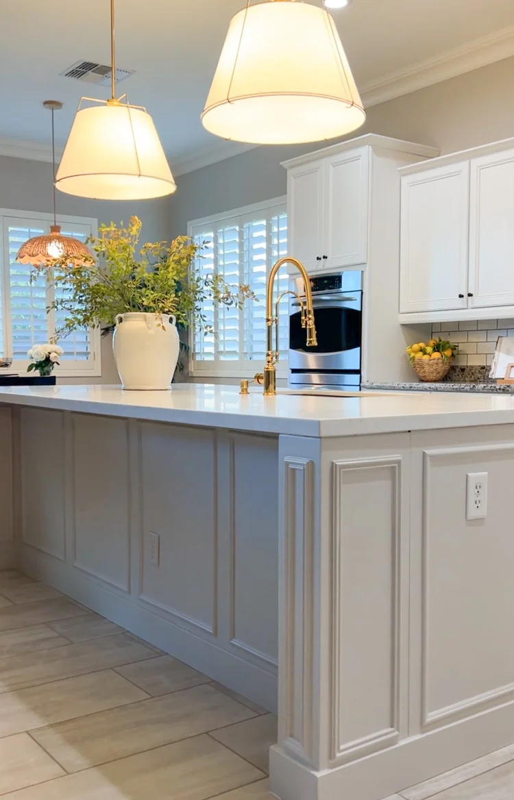 Transitional Kitchen and Bathroom Makeover