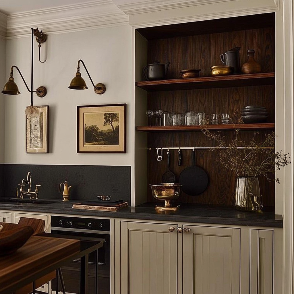 Interior design using gold and silver finishes without overdoing it