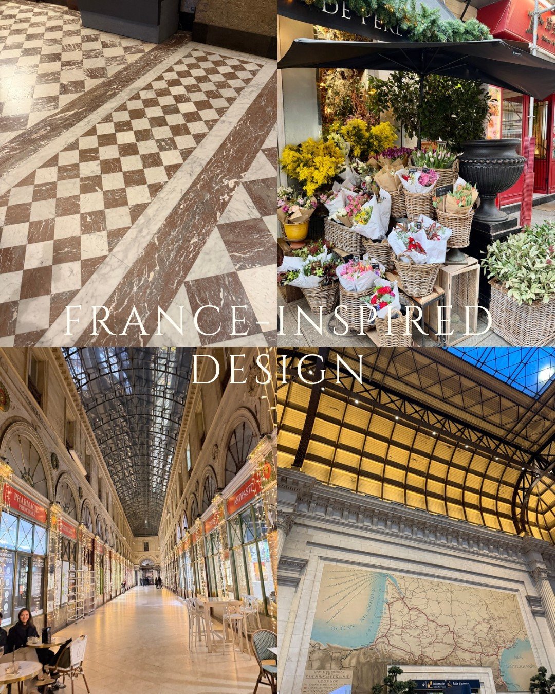 FINALLY a little update from my trip to France in January! It felt like stepping into a story I have seen a hundred times, but never fully understood until now.⁠
⁠
Walking through each space, I kept noticing how everything is layered. Architecture fr