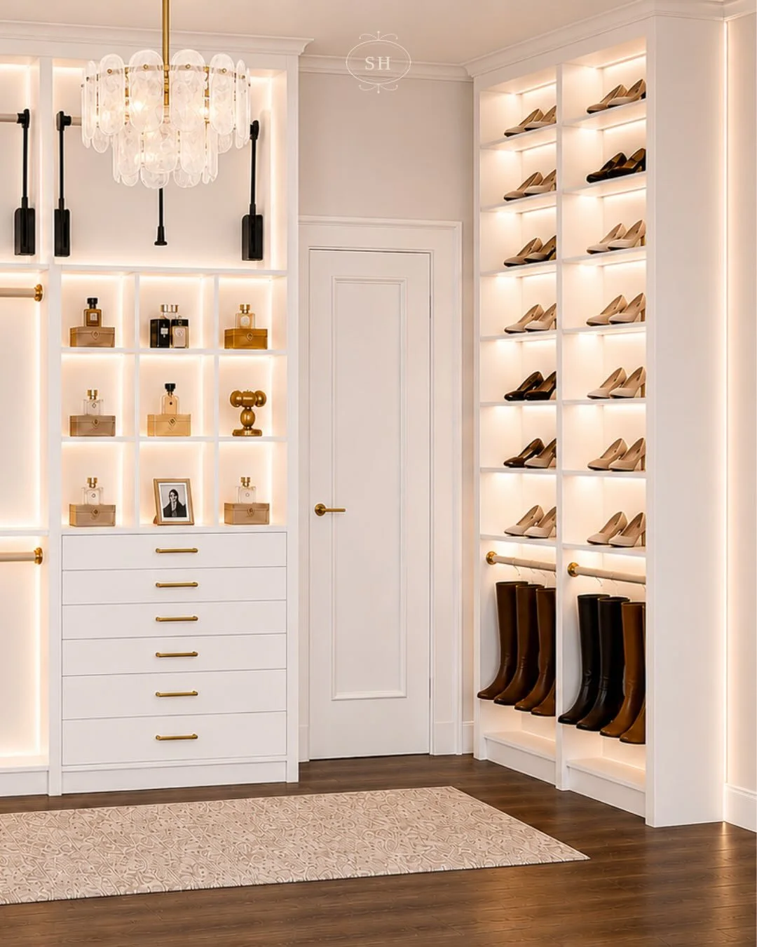 HOT TAKE! Most &ldquo;custom&rdquo; closets are not actually customized to the person using them.

These closets are probably one of the most personalized spaces we have designed for a client. They originally came to us because their current &ldquo;c