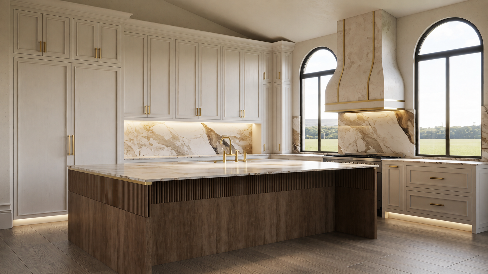 Traditional Glam Spec House