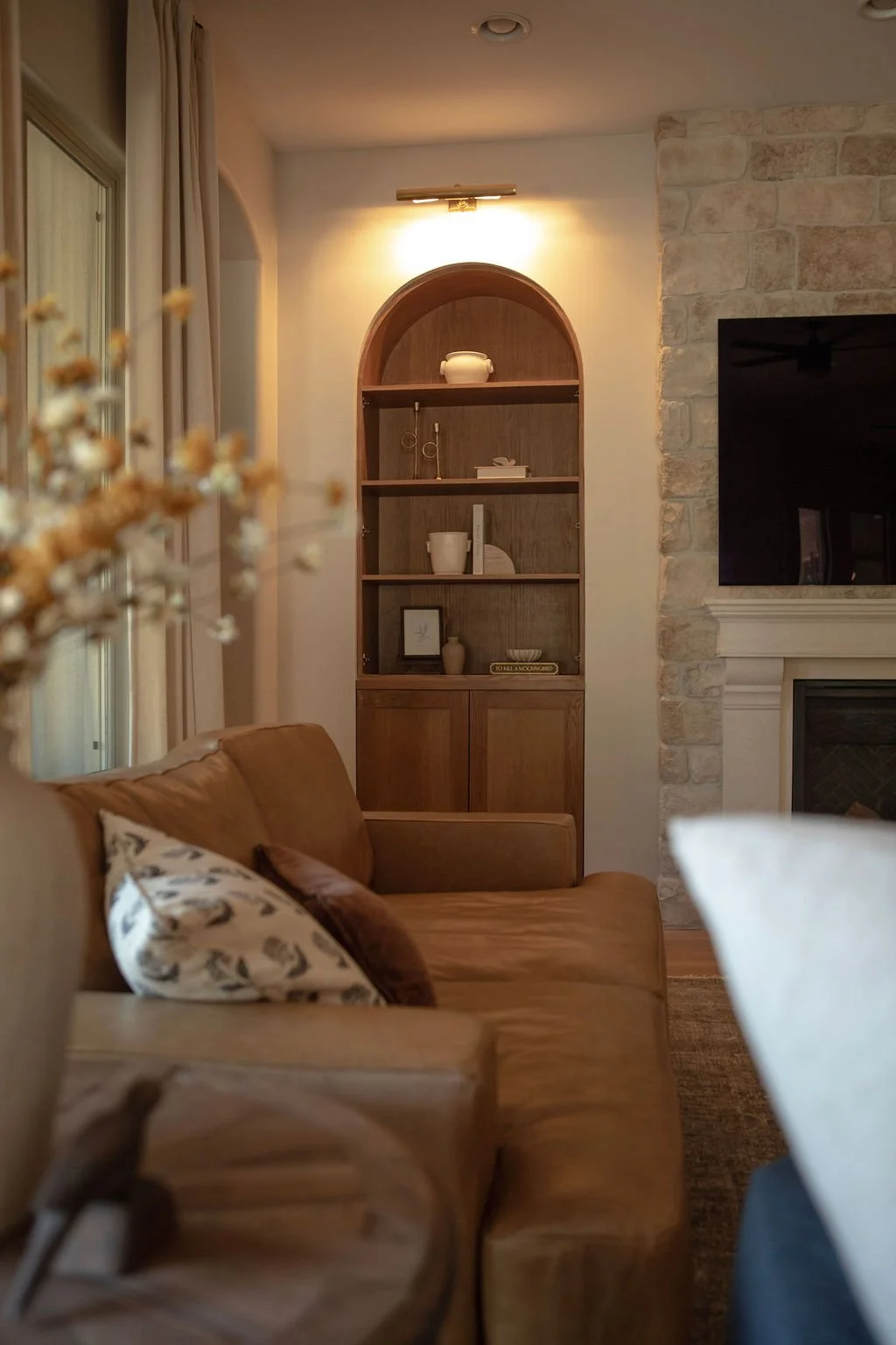 Timeless, Earthy Living Room Transformation