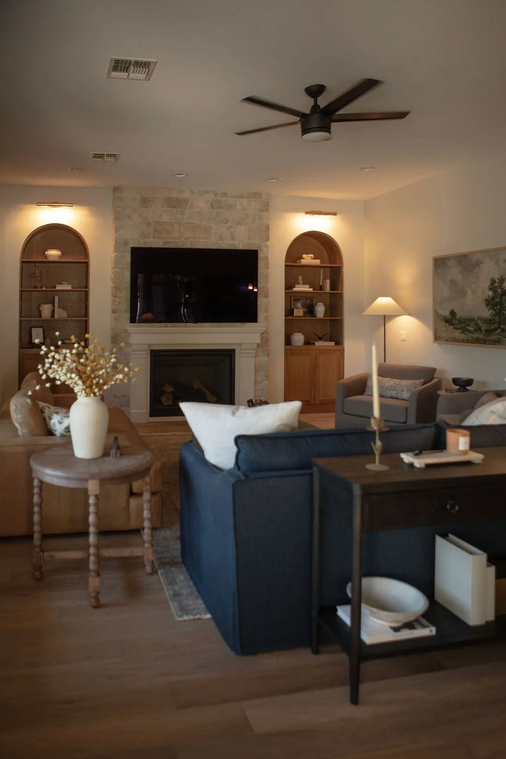 Timeless, Earthy Living Room Transformation