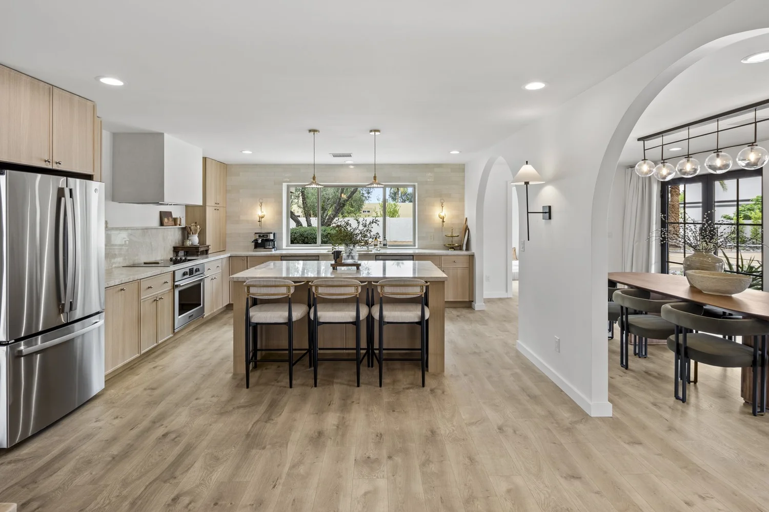 Custom kitchen cabinetry designed for how this family cooks — every detail intentional