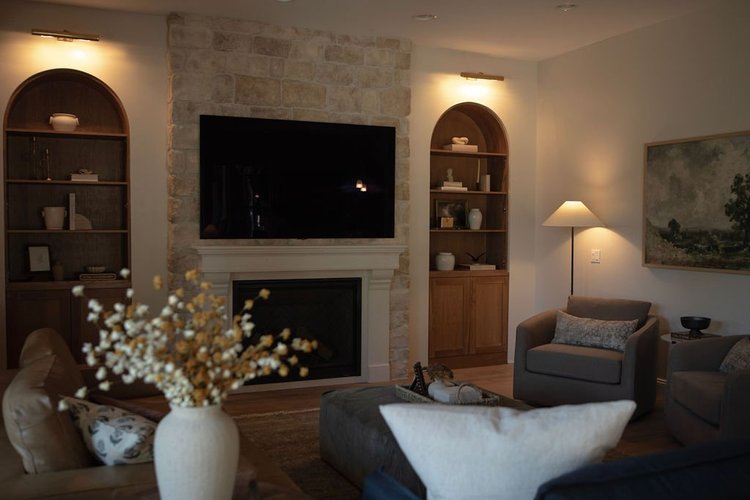 Timeless Earthy Living Room