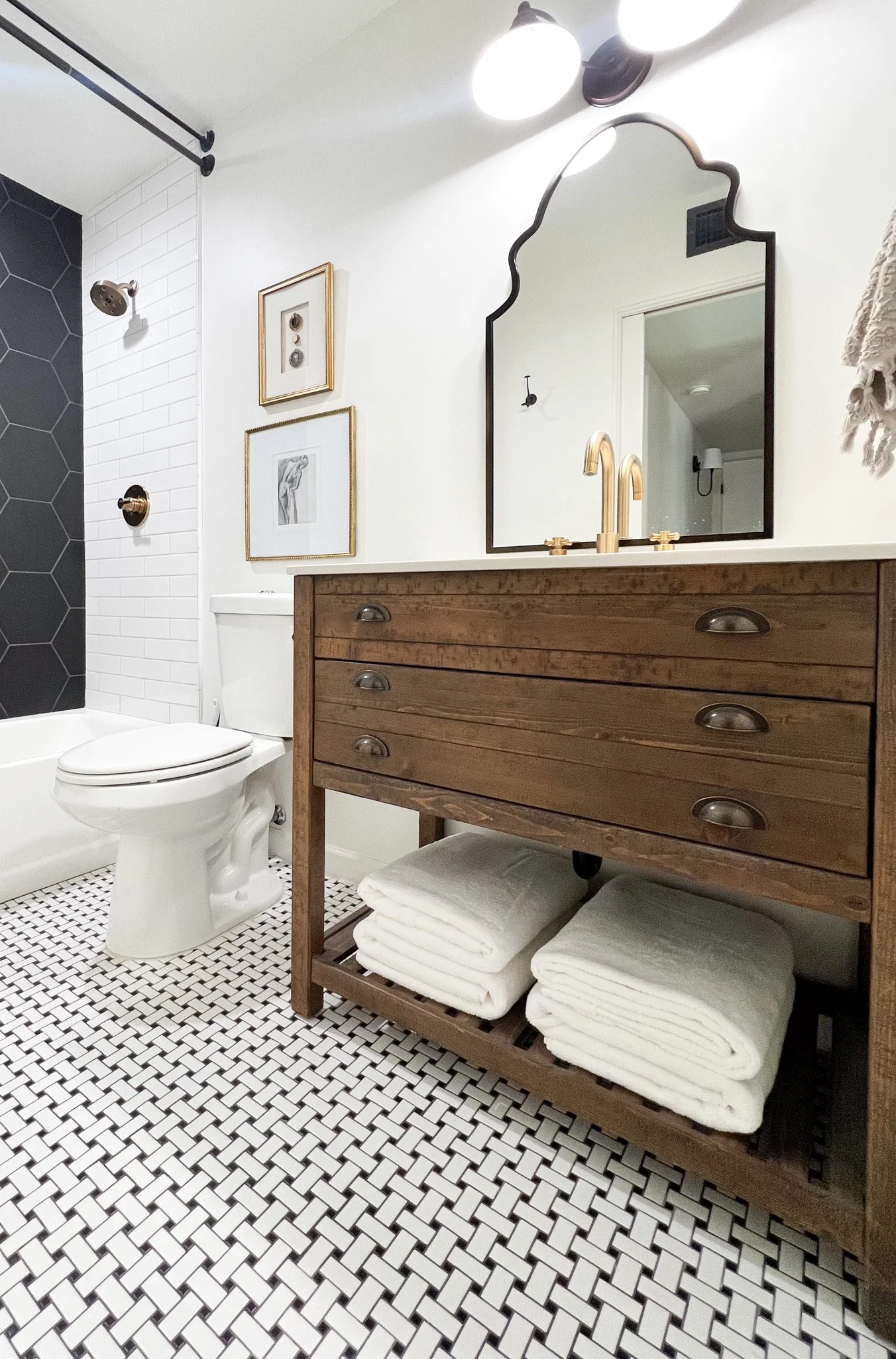 Traditional Bathroom With a Twist
