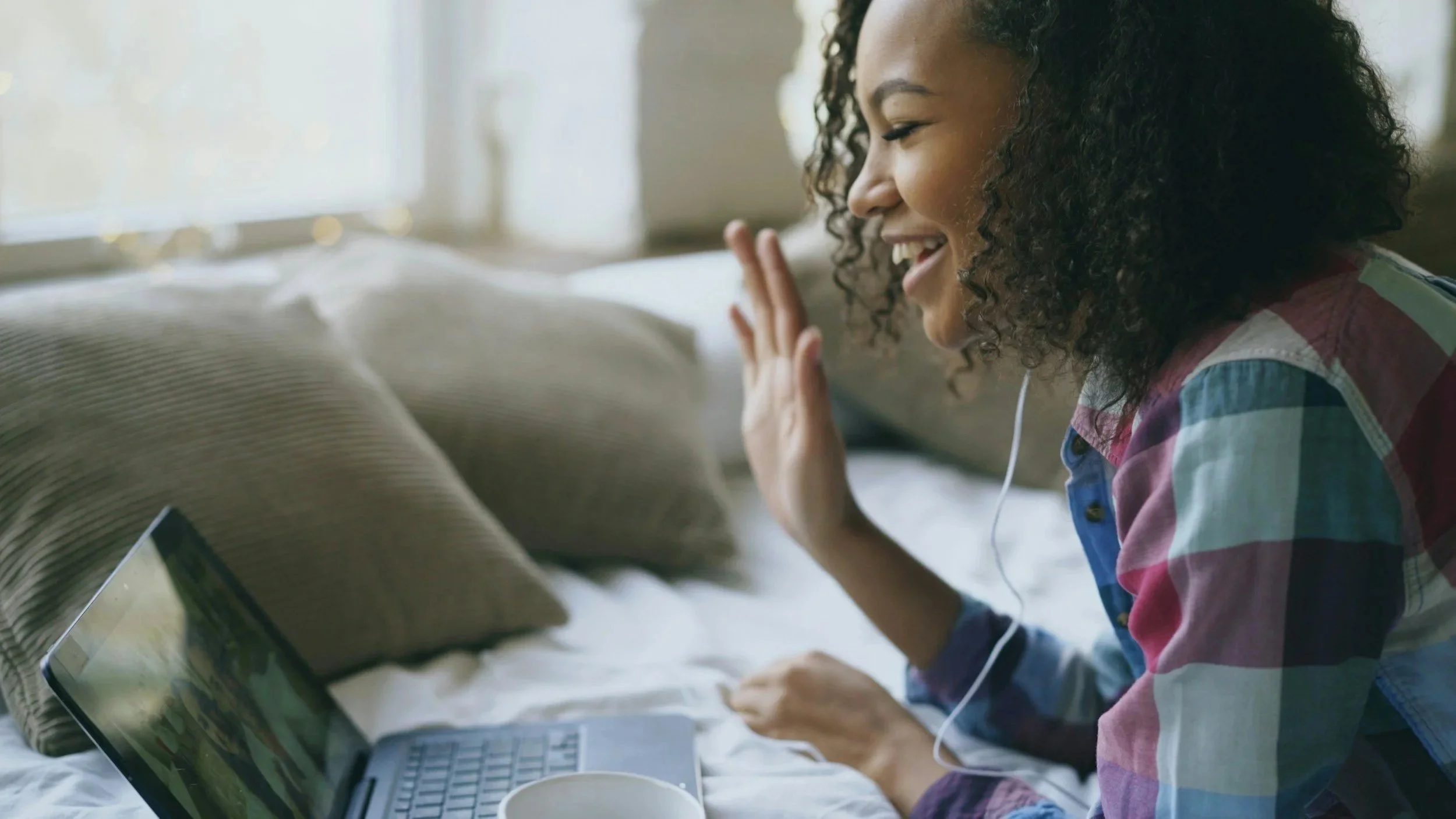 woman smiling as she adapts to chronic illness