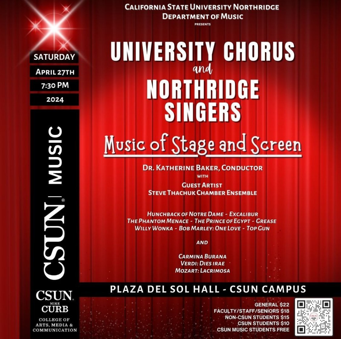 University Chorus and Northrdige Singers