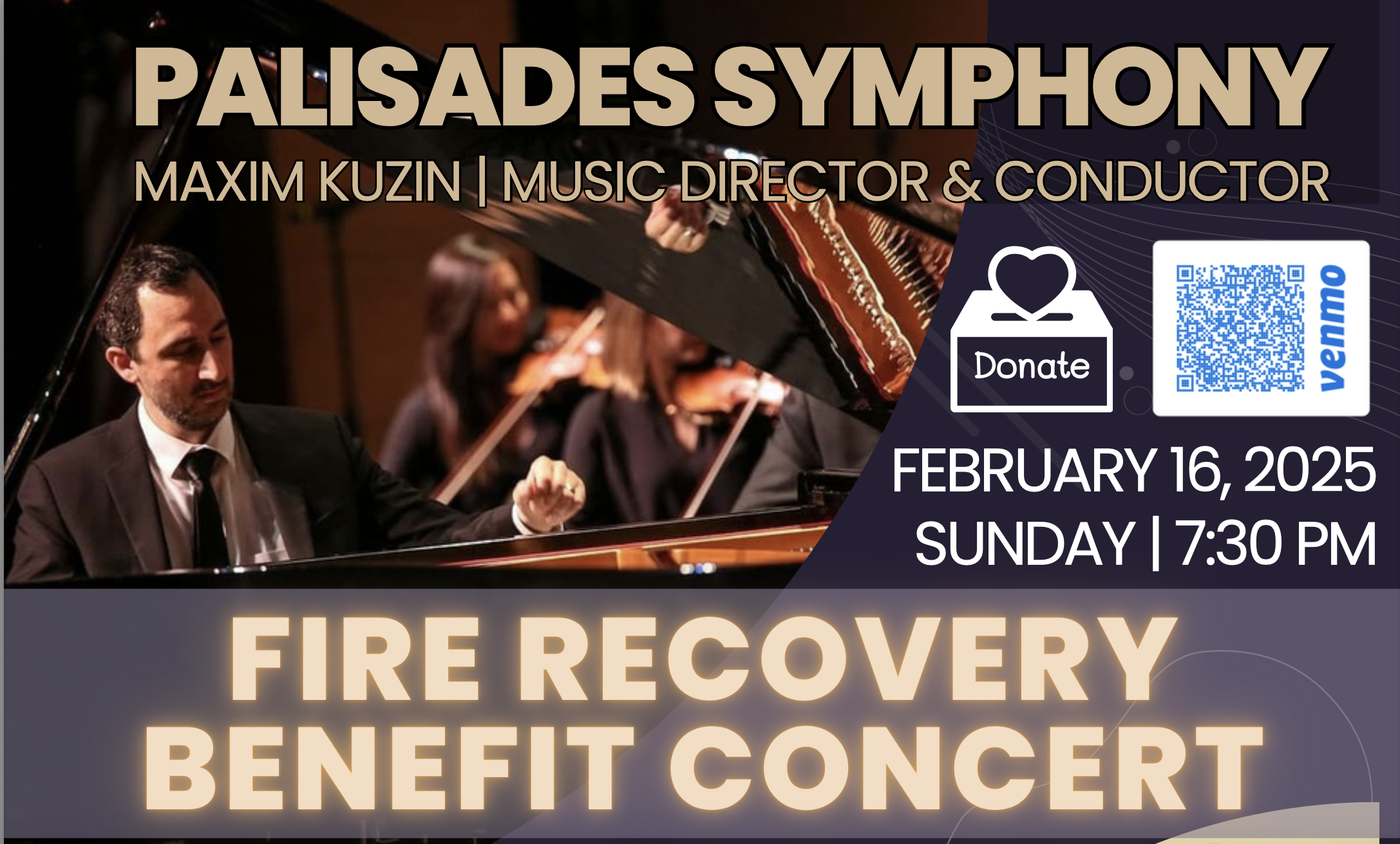 Palisades Symphony –Maxim Kuzin, Conductor and Music Director