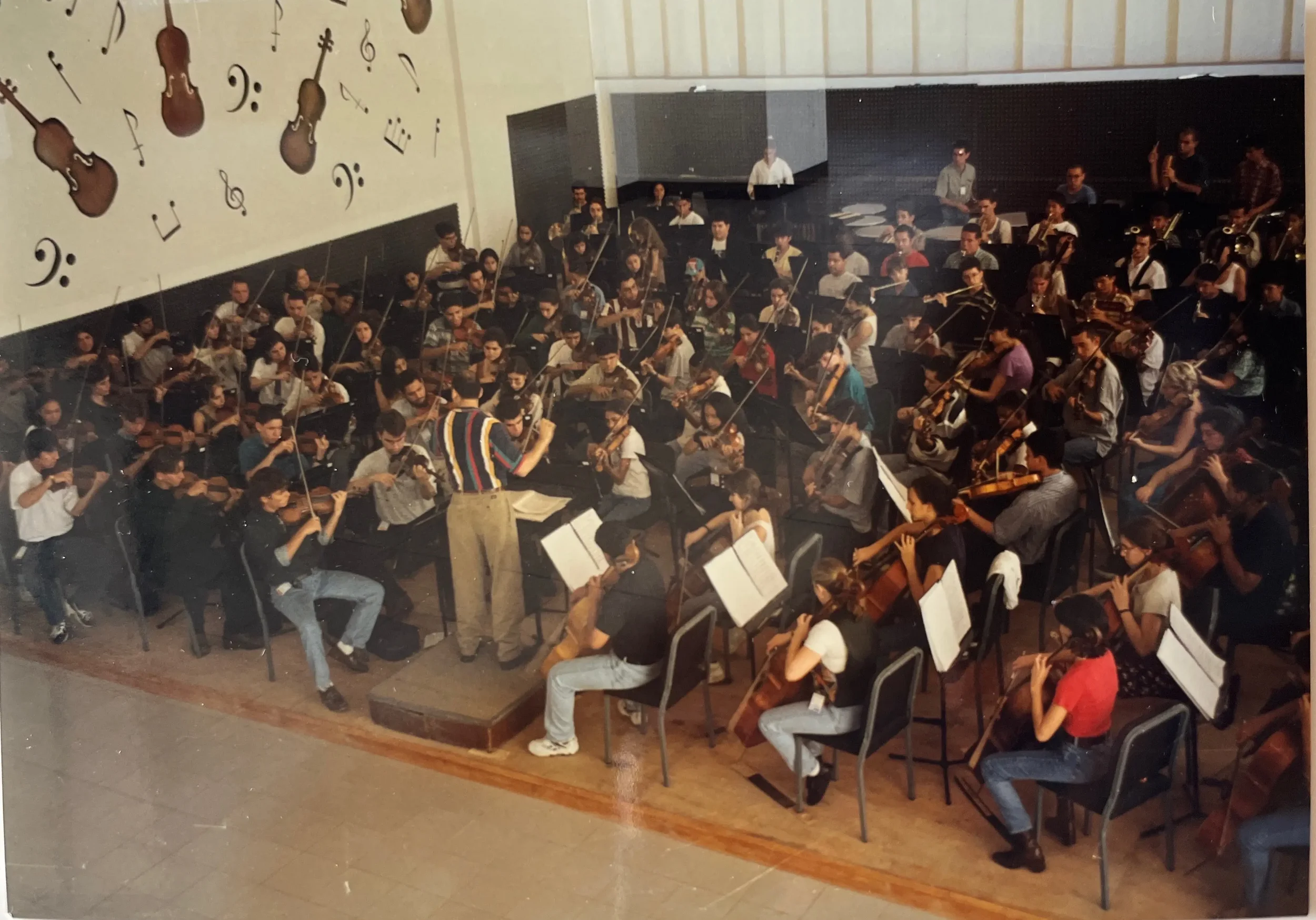 The prelude of a violinist