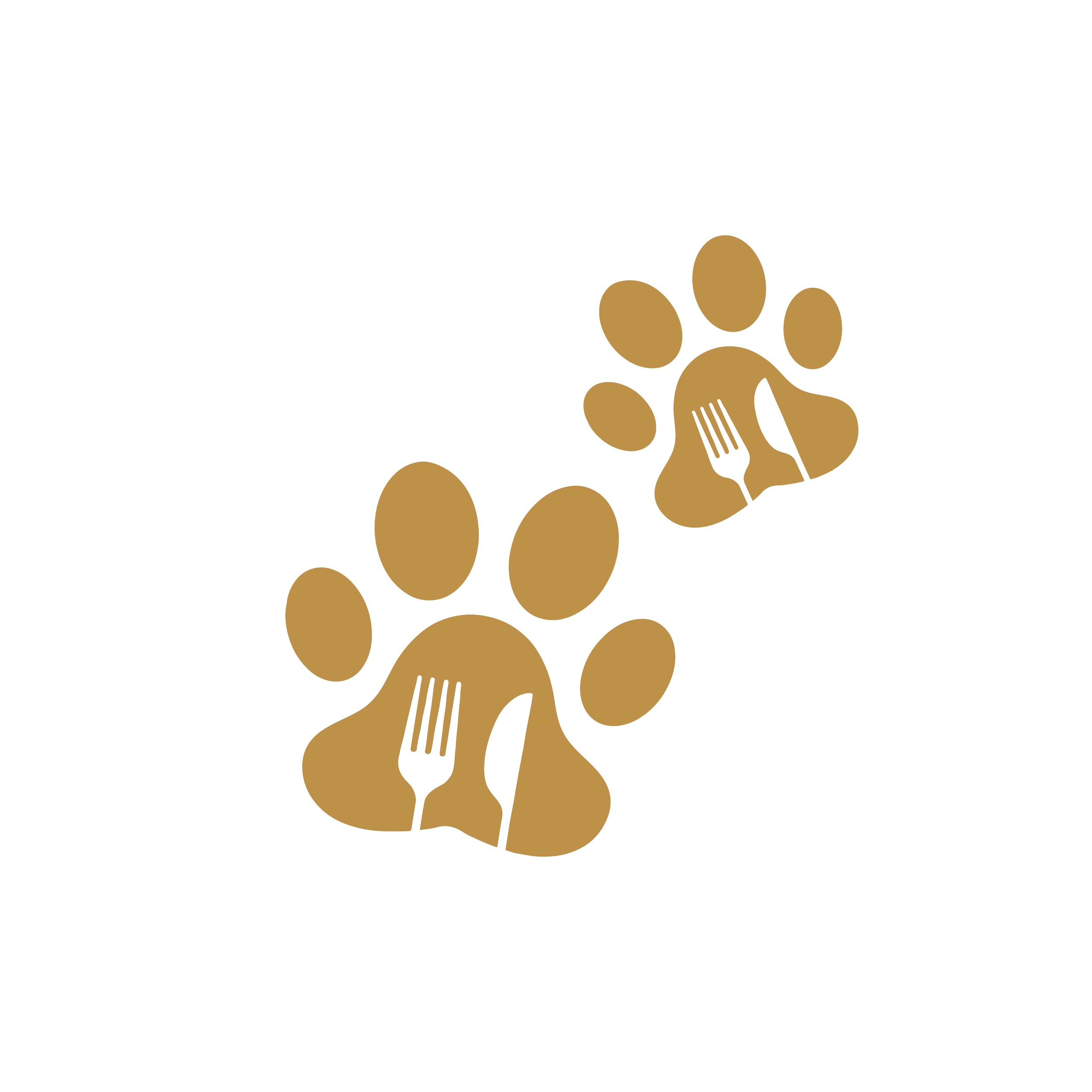 CesarRestaurantWeekendAssets_2 Gold Cutout Paws.png