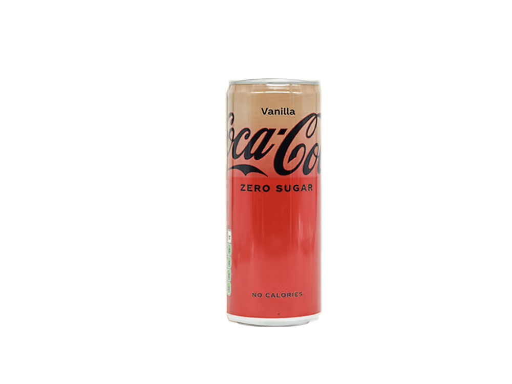 Coca-Cola Vanilla No Sugar 250ml Can