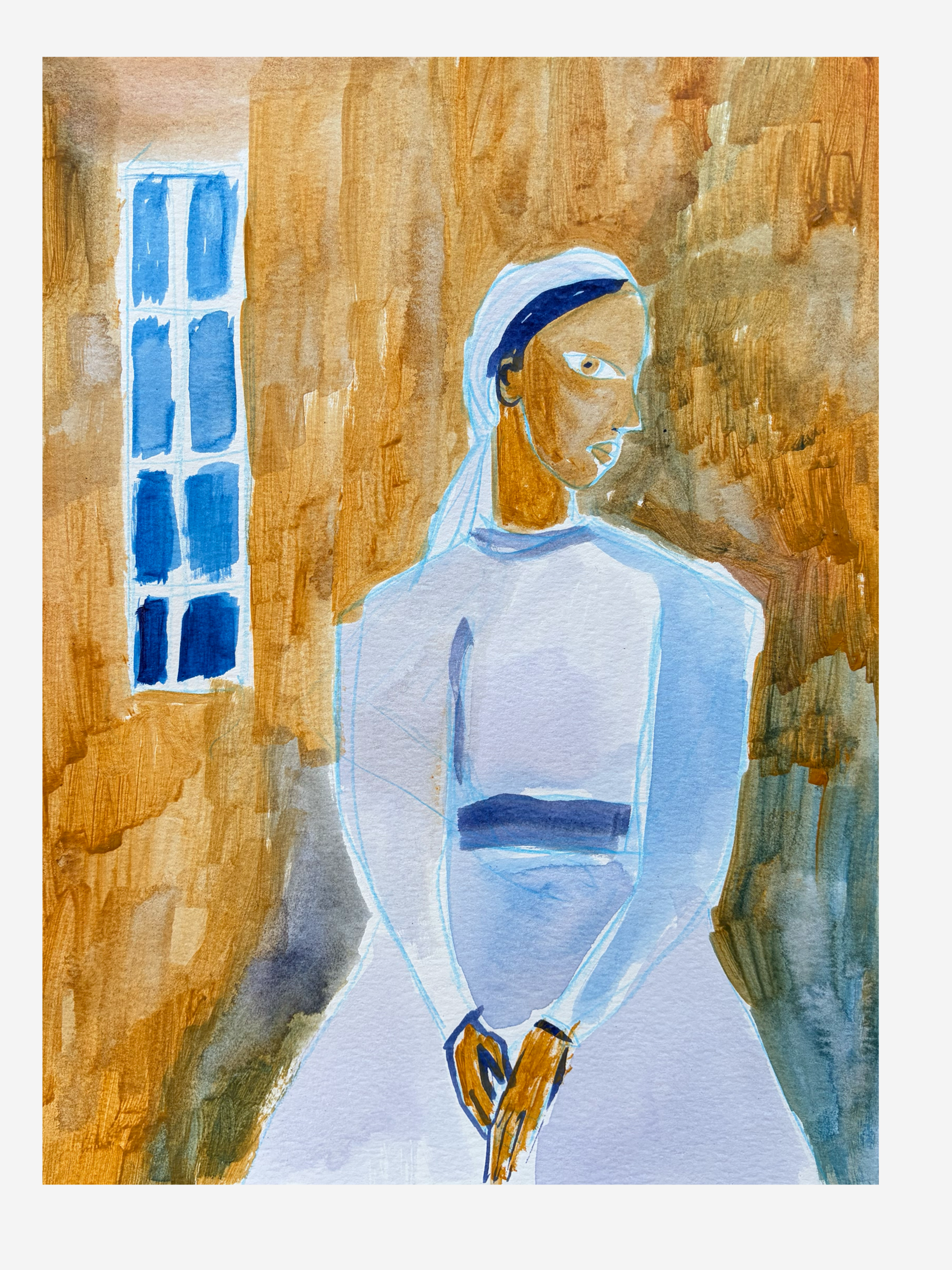 Habit, 9 x 12 in, 2025