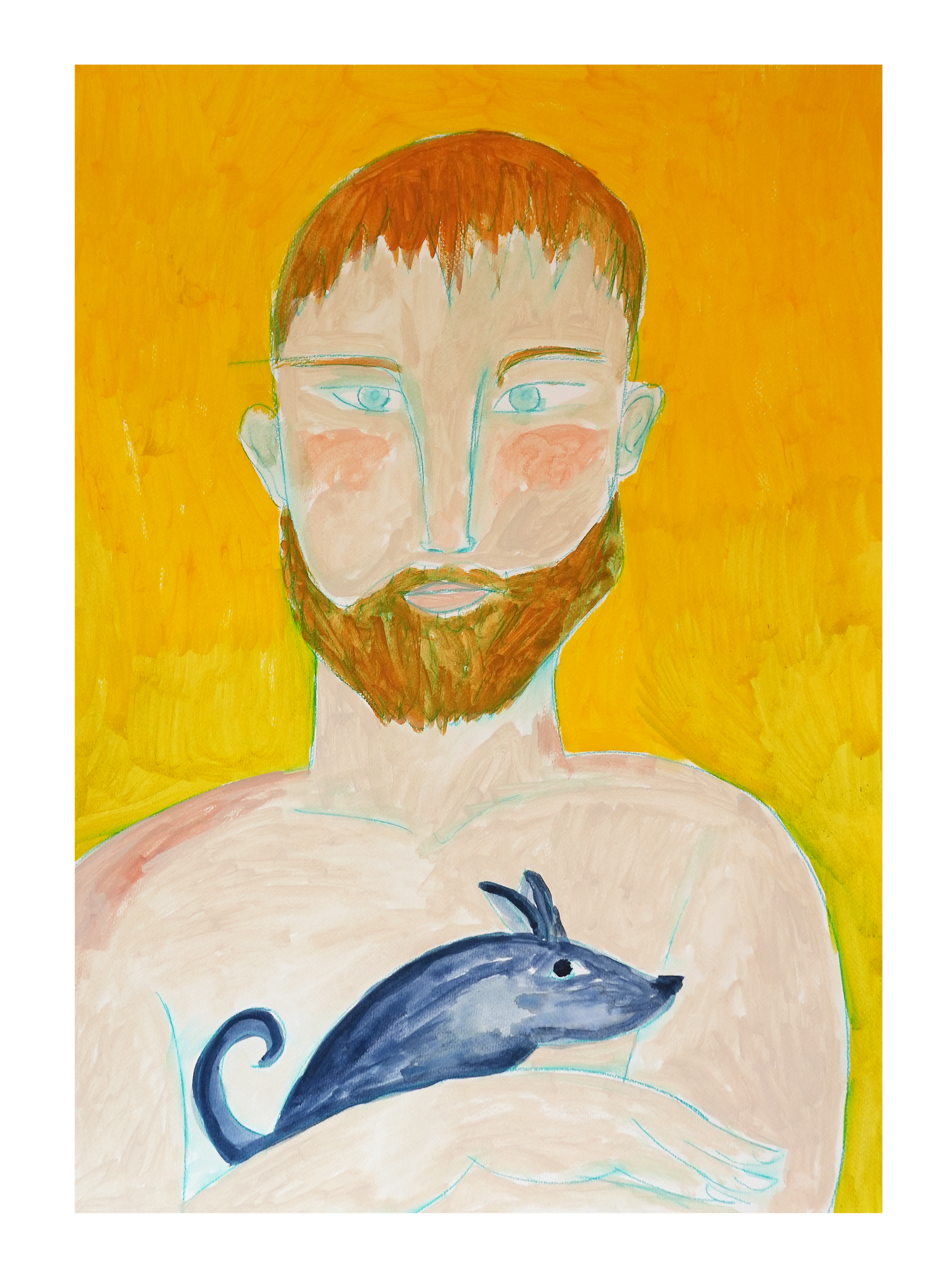 Kyle, 22 x 30 in, 2025