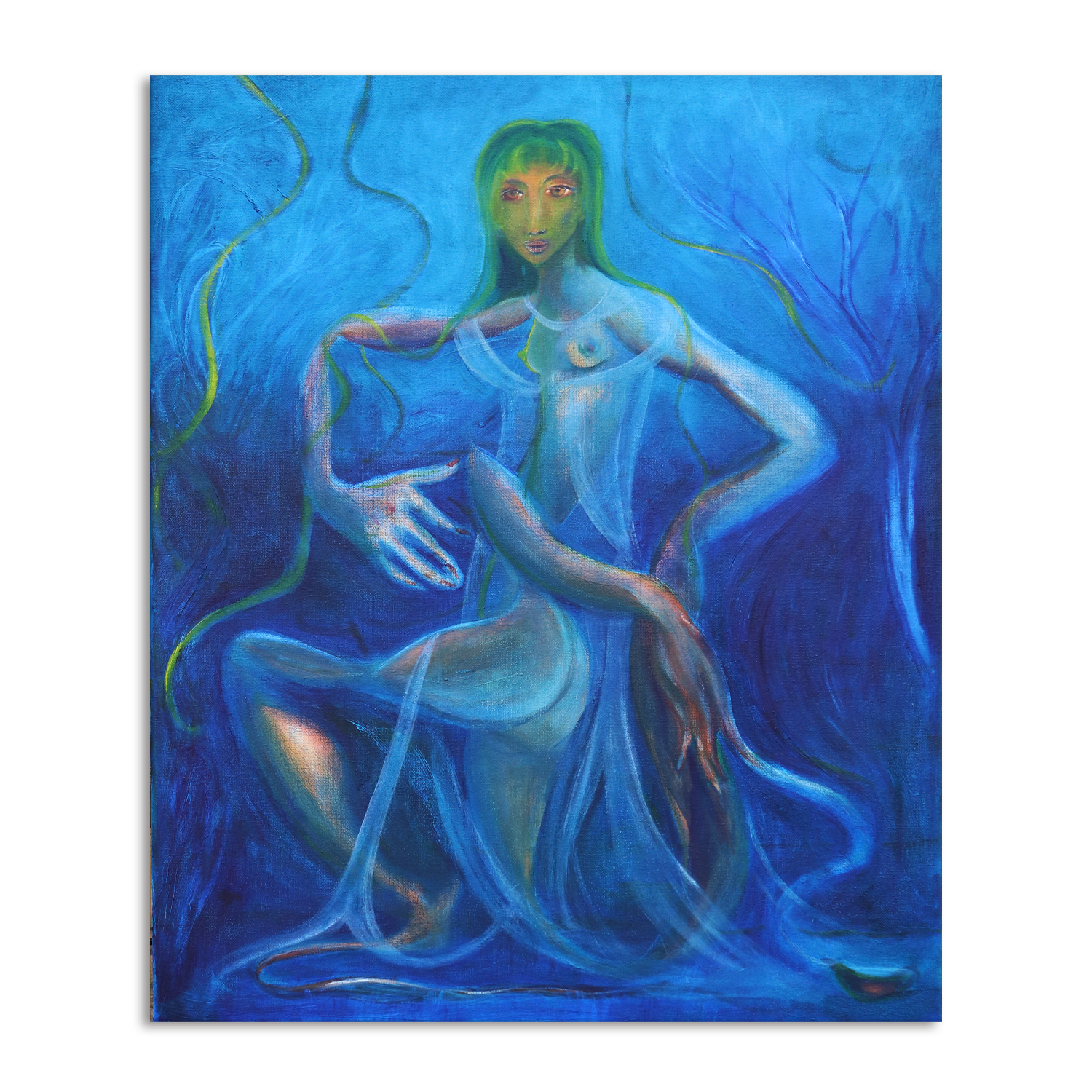 Nightshade, 20 x 24 inches, oil on canvas, 2025