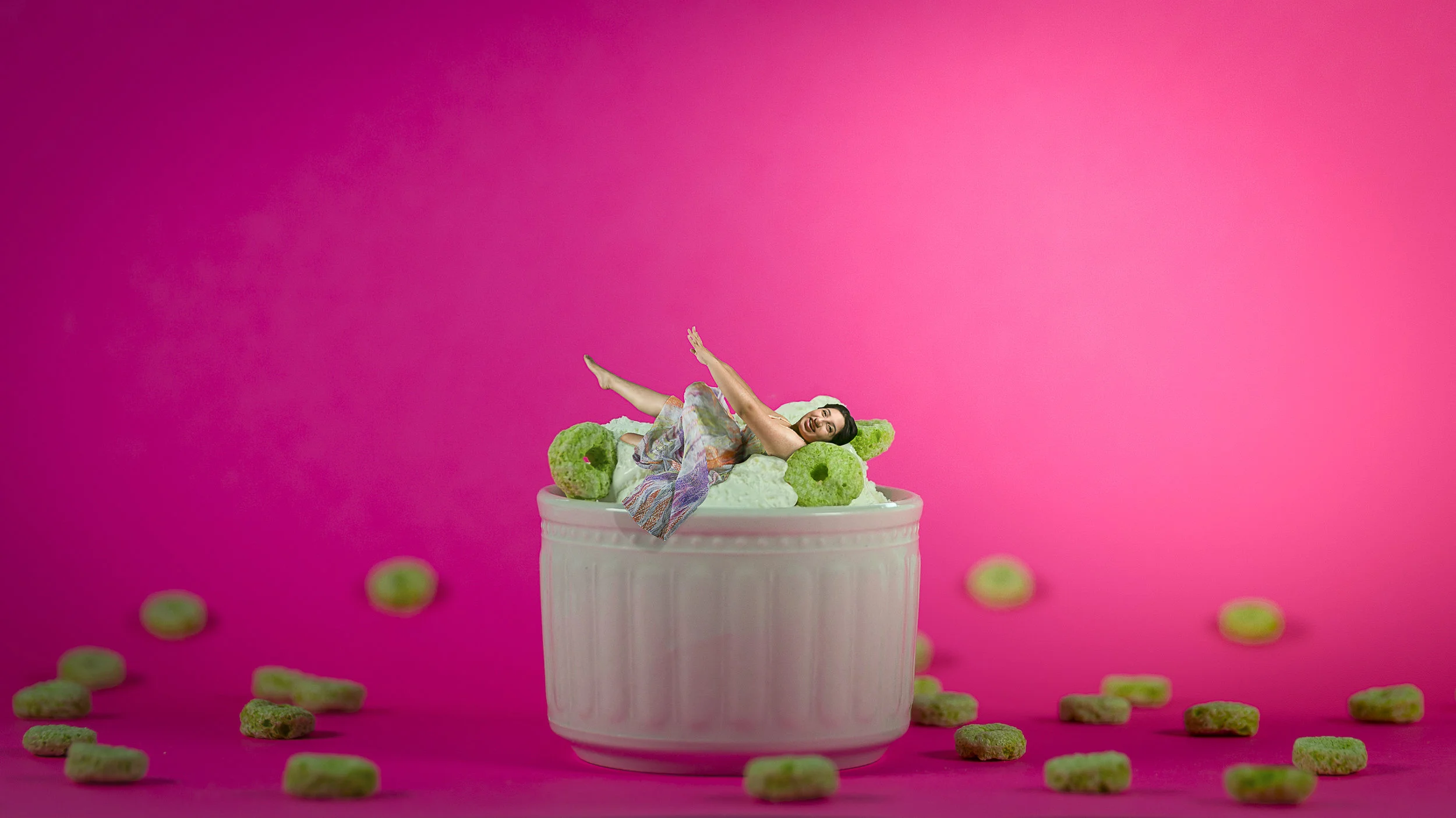  Fall in Loops No 8, 2019  Excerpt from  Indulgence   4.5 x 8 inches  Archival inkjet print    